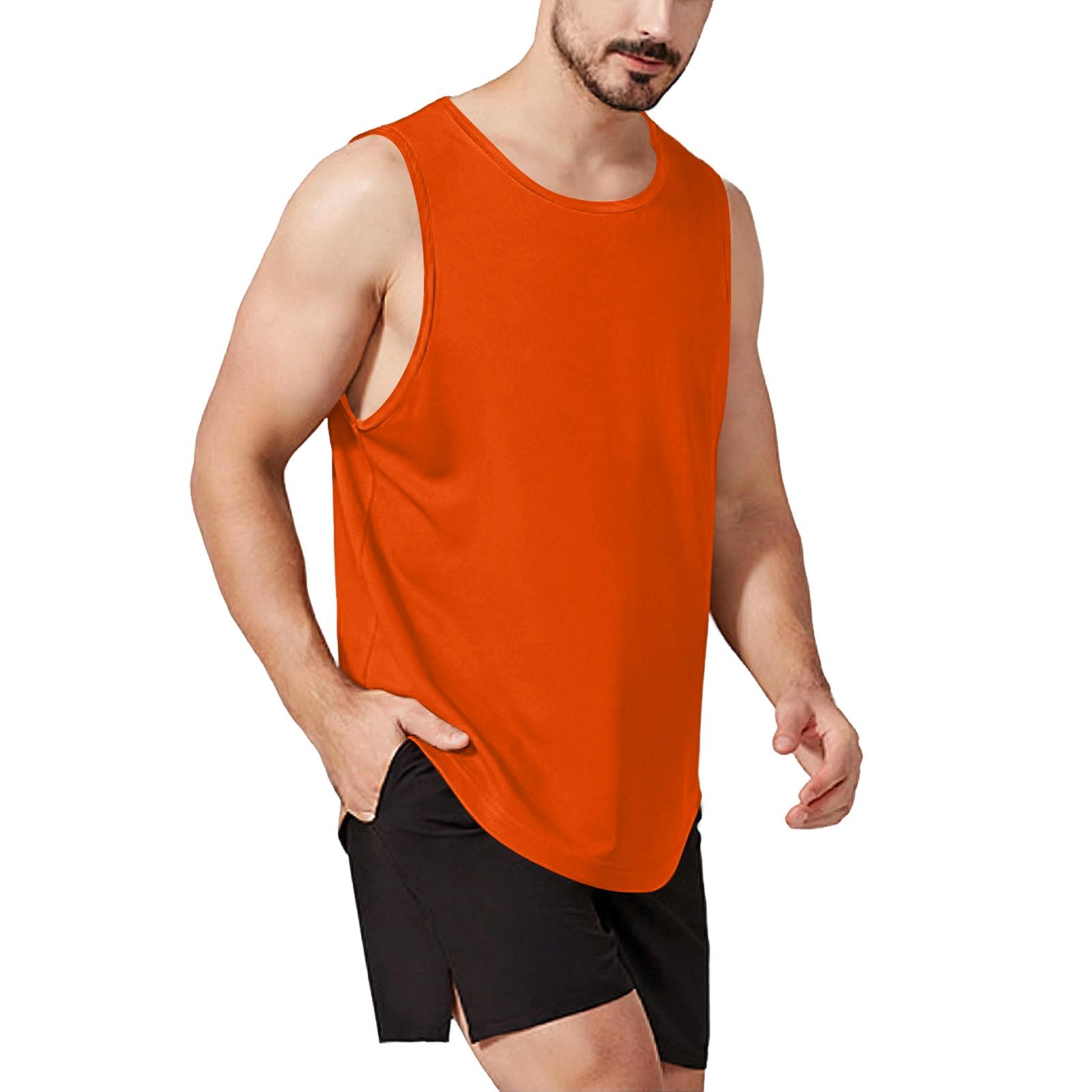Men Sleeveless Athletic Tank Top Lightweight Breathable Quick Dry Muscle Shirt Crew Neck Sportswear for Training Running Gym Workout XXL шафрановый
Men Sleeveless Athletic Tank Top Lightweight Breathable Quick Dry Muscle Shirt Crew Neck Sportswear for Training Running Gym Workout XXL шафрановый