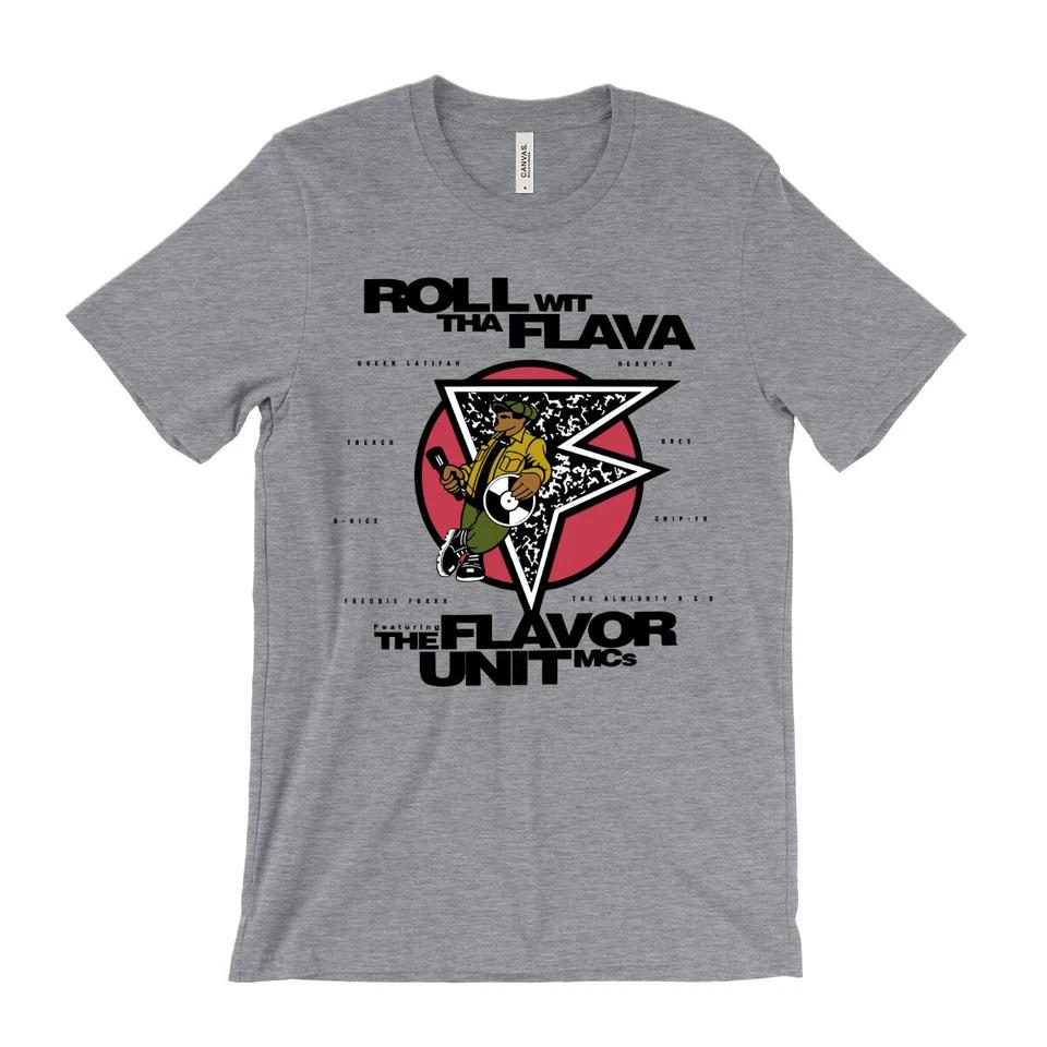 The Flavor Unit MC s T-shirt - 90s boom bap hip hop Queen latifah D-Nice Treach S
The Flavor Unit MC s T-shirt - 90s boom bap hip hop Queen latifah D-Nice Treach S