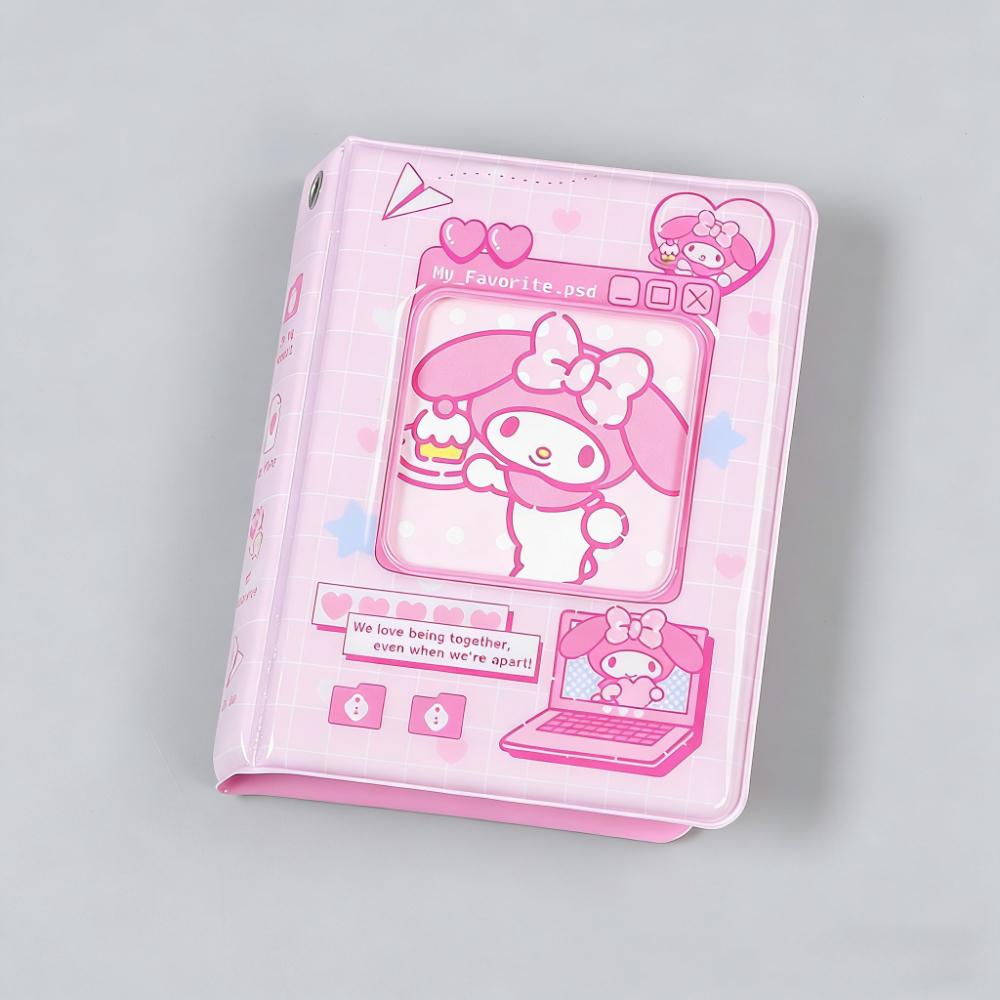 Sanrio 3-дюймовый фотоальбом Каваий Держатель для хранения карточек Коллекционная книга Подарок для детей
Sanrio 3-дюймовый фотоальбом Каваий Держатель для хранения карточек Коллекционная книга Подарок для детей
