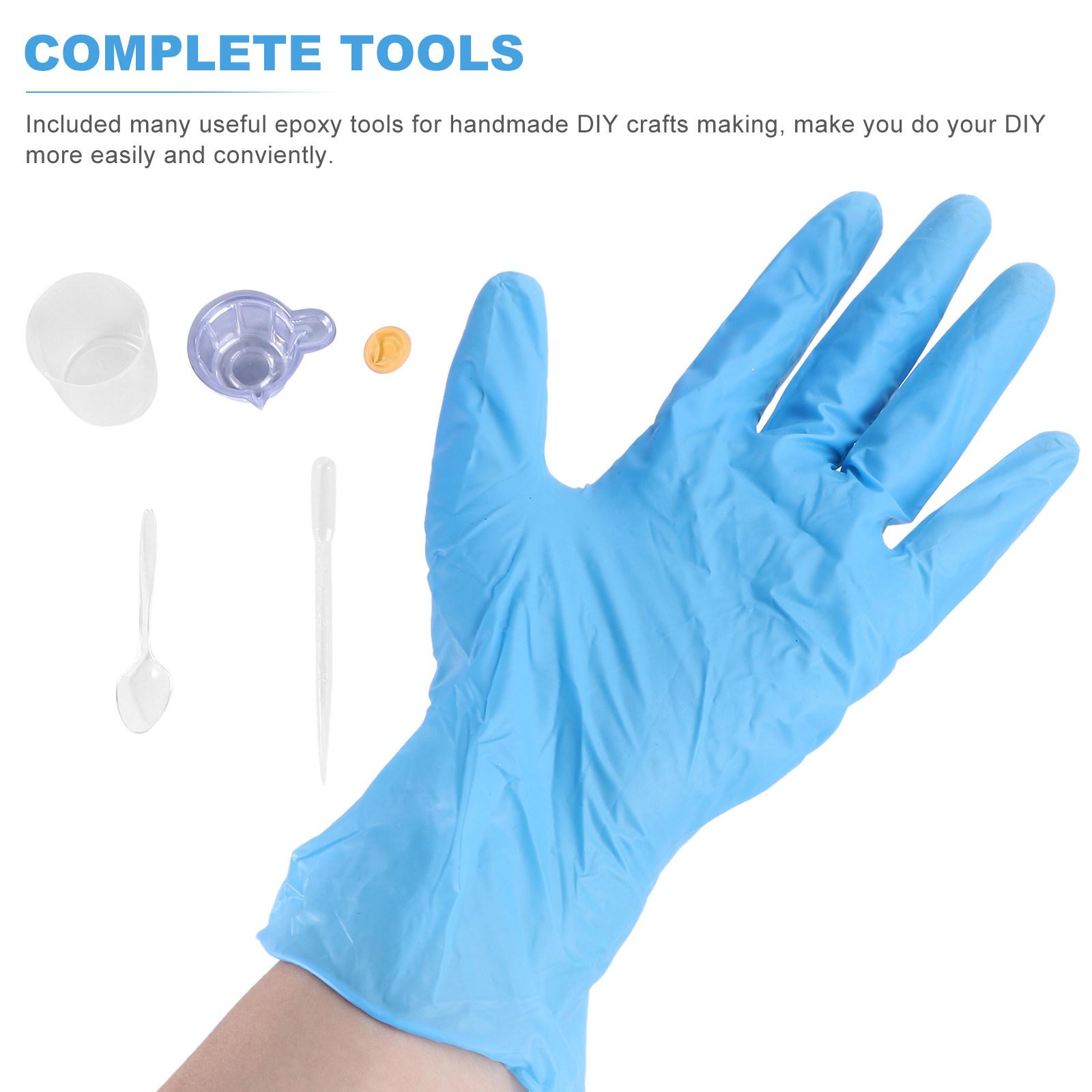 44Pcs Premium Crystal Epoxy Resin Crafting Kit Full Tool Set for Beginners and Pros Includes 20 Cups 5 Spoons 5 Droppers 10 other
44Pcs Premium Crystal Epoxy Resin Crafting Kit Full Tool Set for Beginners and Pros Includes 20 Cups 5 Spoons 5 Droppers 10 other