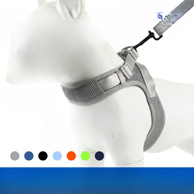 Dog Leash Pet Chest Strap Breathable Dog Strap Vest Chest Back Jacket Small and Medium Size Dog Chain XS
Dog Leash Pet Chest Strap Breathable Dog Strap Vest Chest Back Jacket Small and Medium Size Dog Chain XS