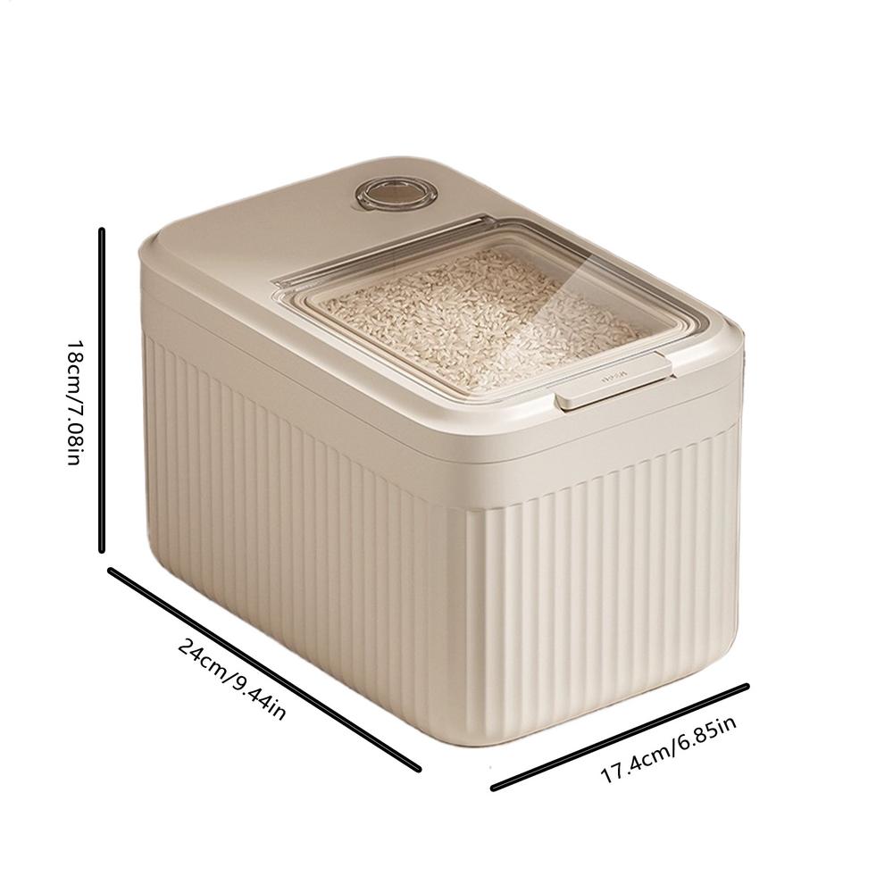 Large Pet Food Storage Container with Measuring Cup-Airtight Food-Grade Plastic Rice Bucket with Transparent Lid for Dry S
Large Pet Food Storage Container with Measuring Cup-Airtight Food-Grade Plastic Rice Bucket with Transparent Lid for Dry S
