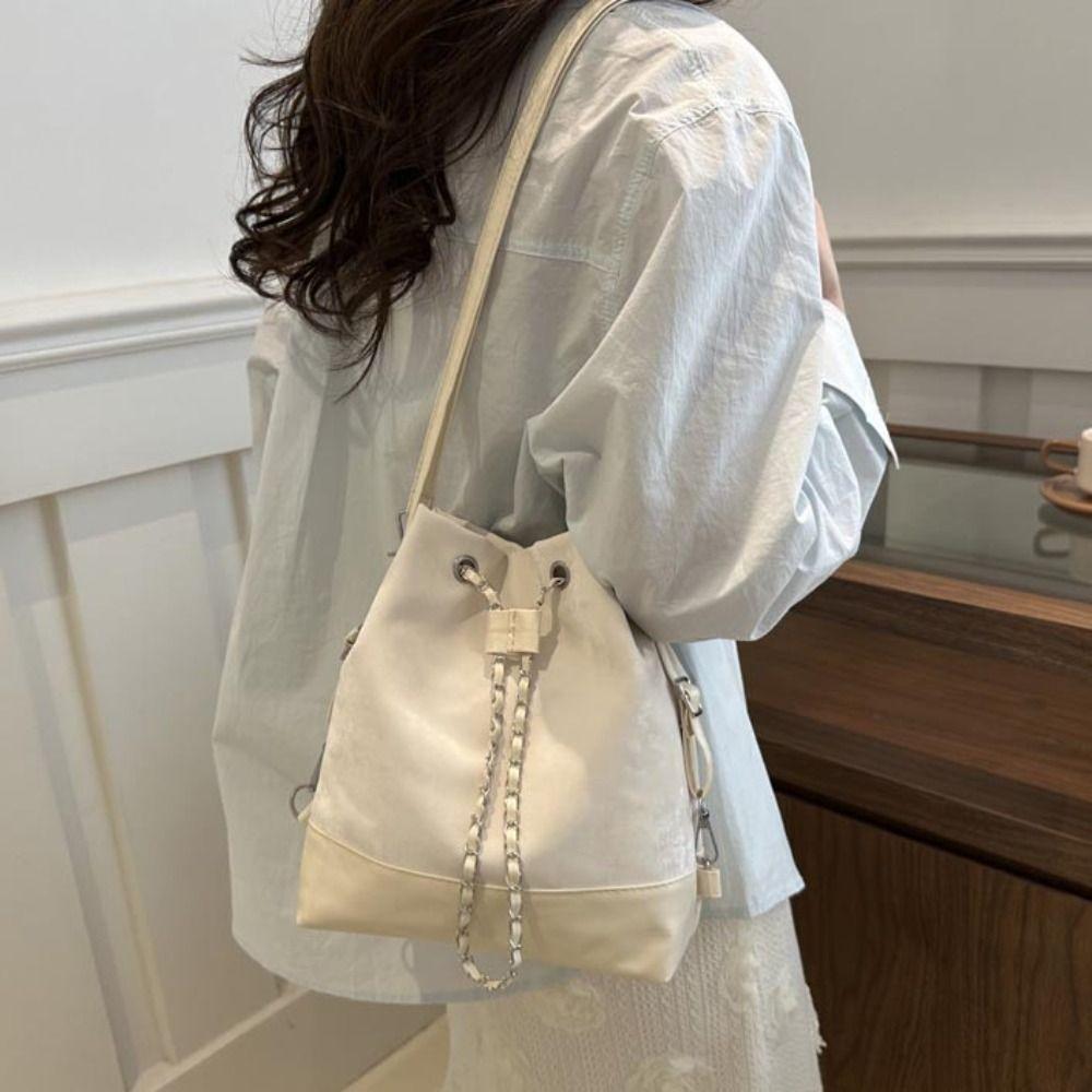 Простая цепочка рюкзак ведро женская сумка через плечо модные рюкзаки из искусственной кожи школьная сумка
Простая цепочка рюкзак ведро женская сумка через плечо модные рюкзаки из искусственной кожи школьная сумка