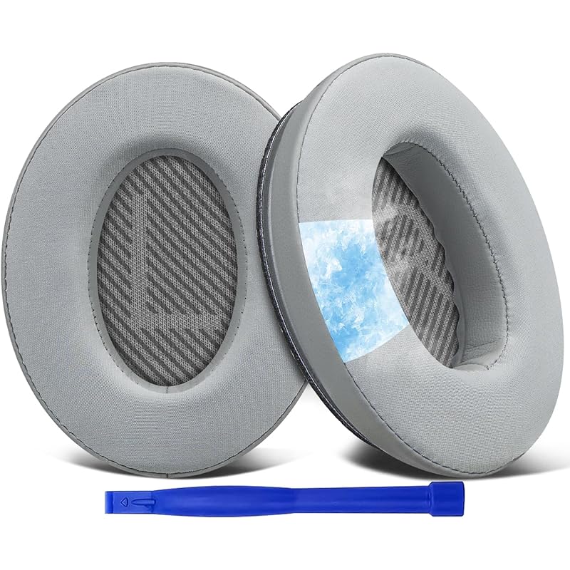 SoloWIT cooling gel pad ear pads Bose QuietComfort 35 & 35ii (QC35 QC35ii) wireless headphone for exchange ear cushion headphone pad sound insulation
SoloWIT cooling gel pad ear pads Bose QuietComfort 35 & 35ii (QC35 QC35ii) wireless headphone for exchange ear cushion headphone pad sound insulation