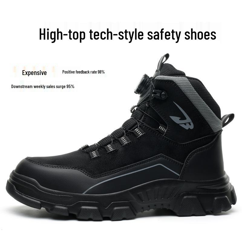 Steel Toe Anti-Puncture Safety Shoes: Lightweight, Comfortable, Wear-Resistant, Non-Slip
Steel Toe Anti-Puncture Safety Shoes: Lightweight, Comfortable, Wear-Resistant, Non-Slip