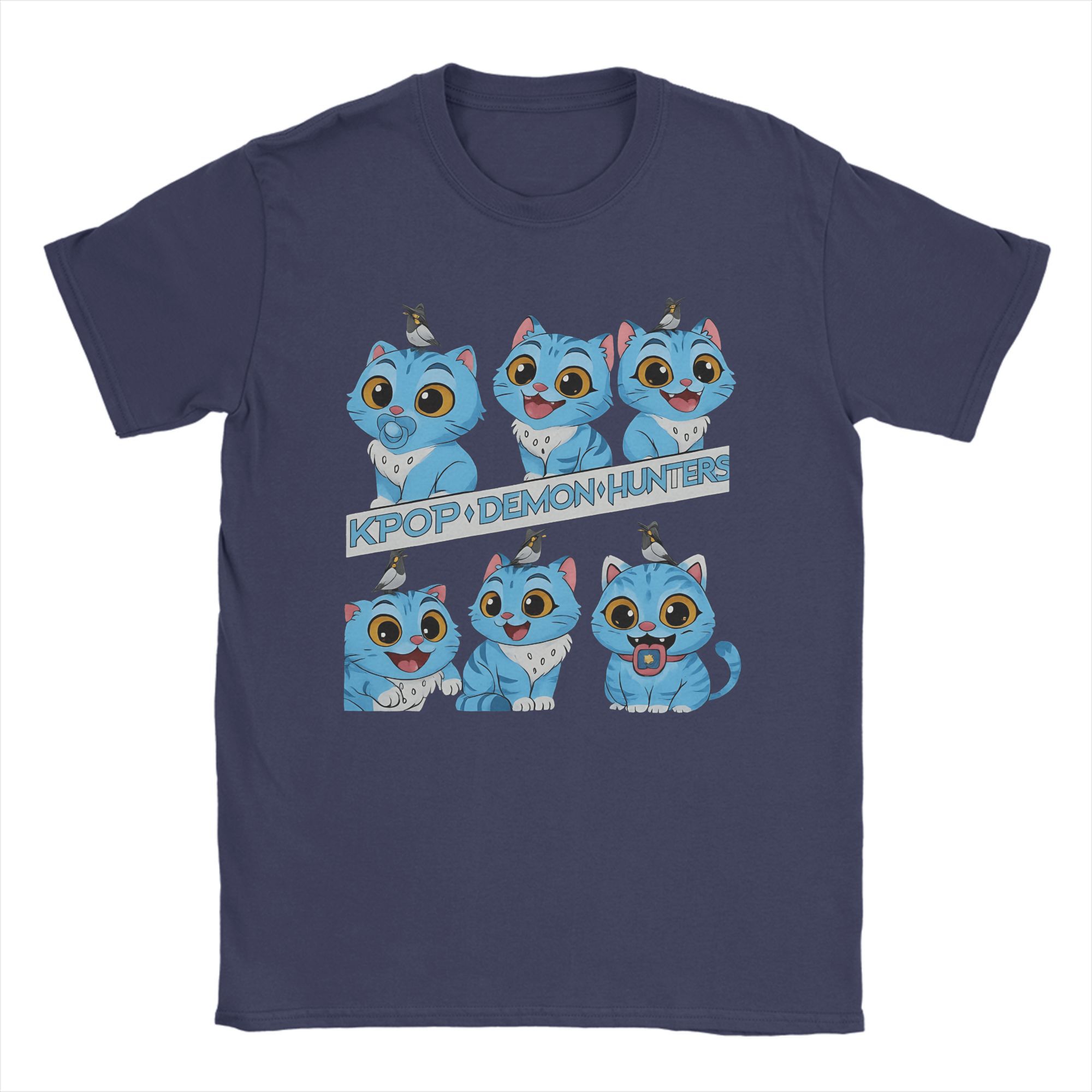 Kpop Demon Hunters Cute Derpy Tiger Cotton T Shirt For Men Summer Streetwear T-Shirts Breathable Fashion Tees Big Size Clothing 4XL
Kpop Demon Hunters Cute Derpy Tiger Cotton T Shirt For Men Summer Streetwear T-Shirts Breathable Fashion Tees Big Size Clothing 4XL