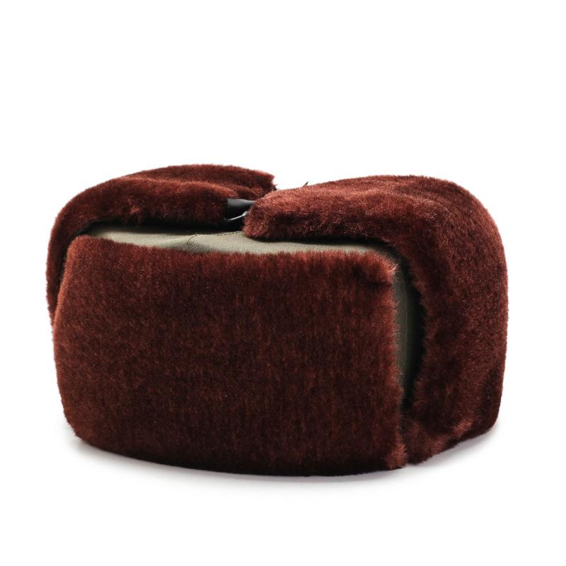 Мужская шляпа-федора среднего возраста, бархатная уличная шапка Лей Фэн, утолщенная теплая защита ушей, универсальная повседневная ветрозащитная хлопковая шапка Adjustable тёмно-рыжий
Мужская шляпа-федора среднего возраста, бархатная уличная шапка Лей Фэн, утолщенная теплая защита ушей, универсальная повседневная ветрозащитная хлопковая шапка Adjustable тёмно-рыжий