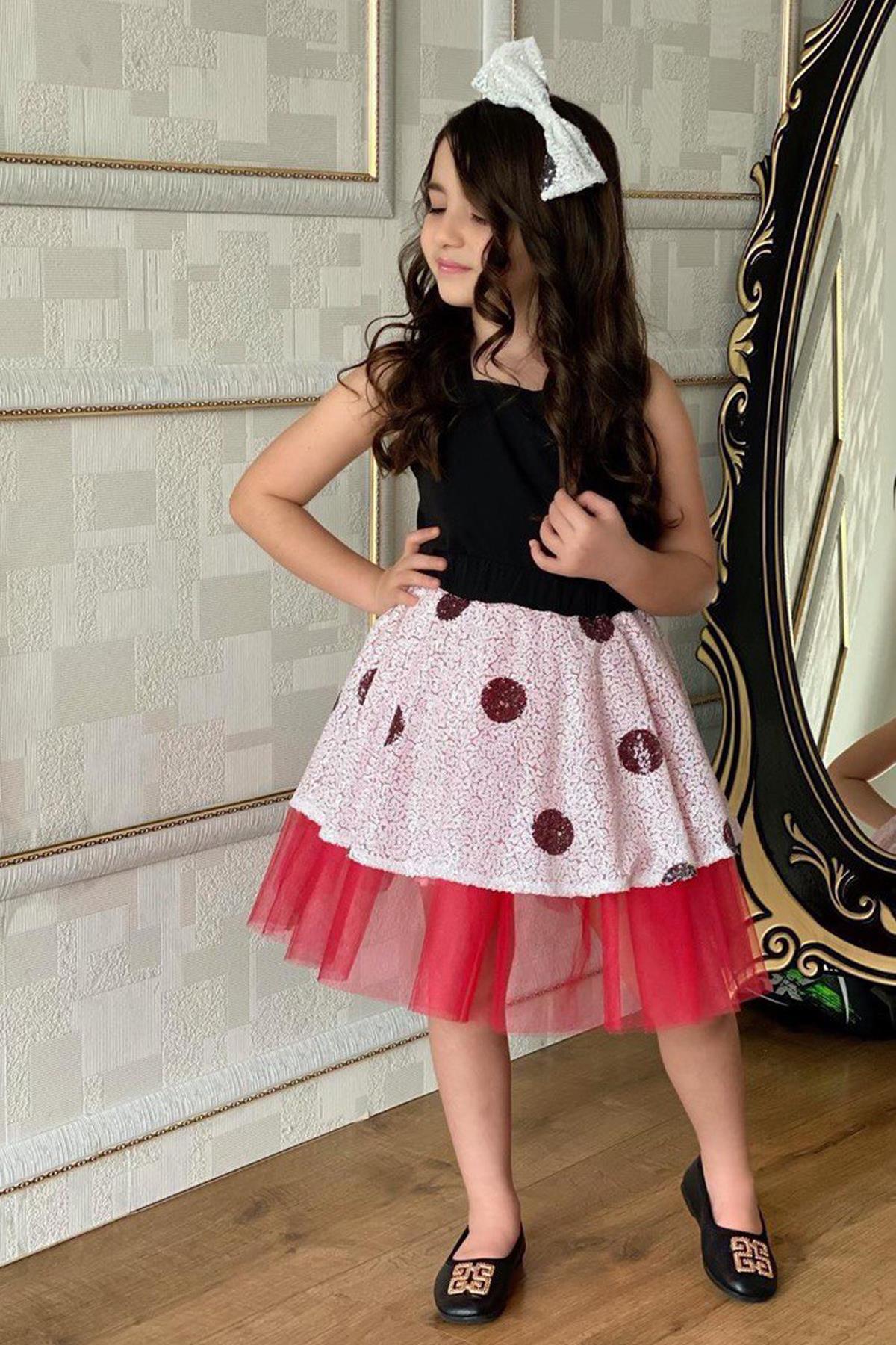 Girl Zero Sleeve Blouse Polka Dot Pulp Detailed Tulle White Skirt Suit 2-12 Years
Girl Zero Sleeve Blouse Polka Dot Pulp Detailed Tulle White Skirt Suit 2-12 Years