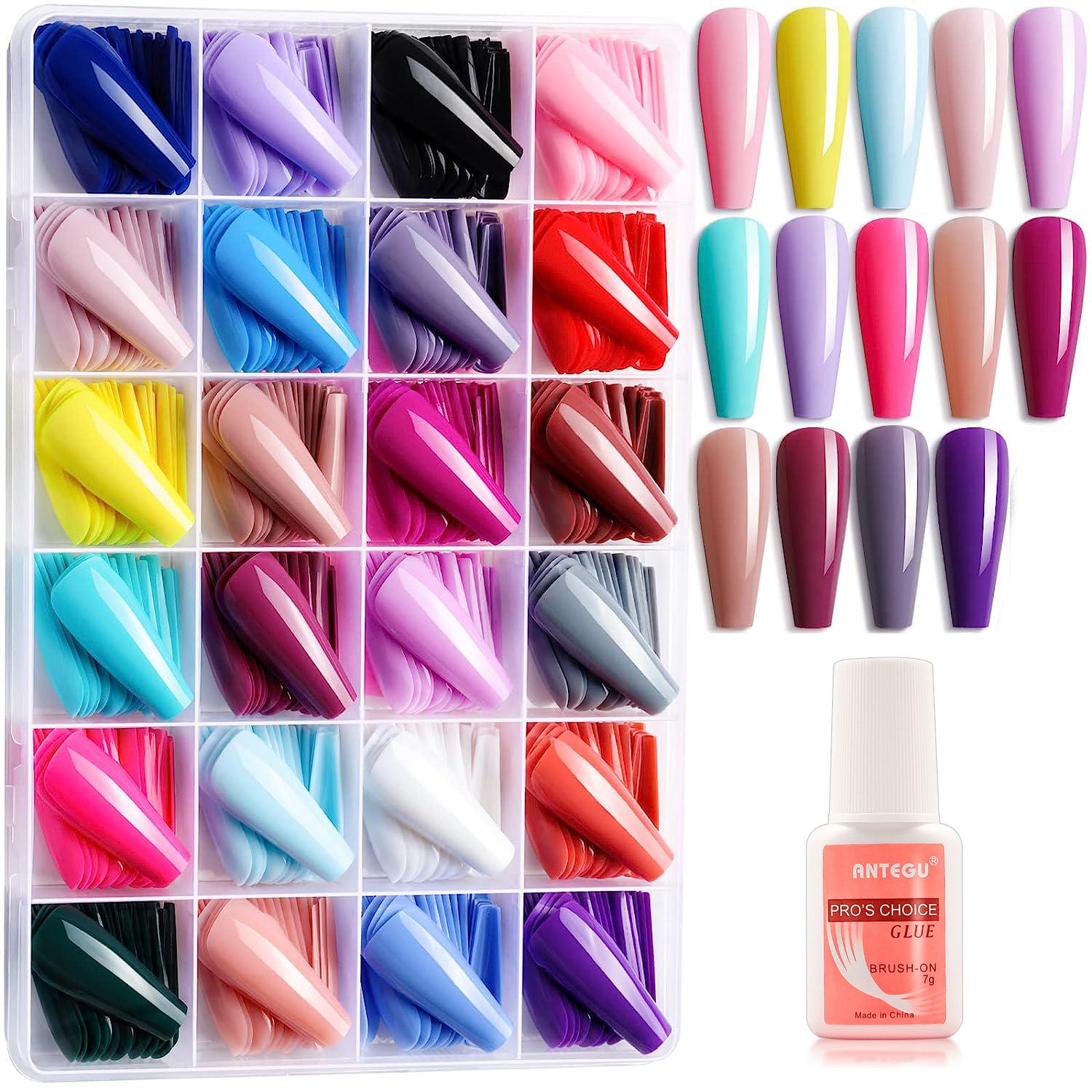 Цветная печать с полным покрытием на гвоздях в форме гроба, 480 шт. накладных кончиков ногтей в 24 цветах, клей на длинных накладных ногтях балерины
Цветная печать с полным покрытием на гвоздях в форме гроба, 480 шт. накладных кончиков ногтей в 24 цветах, клей на длинных накладных ногтях балерины