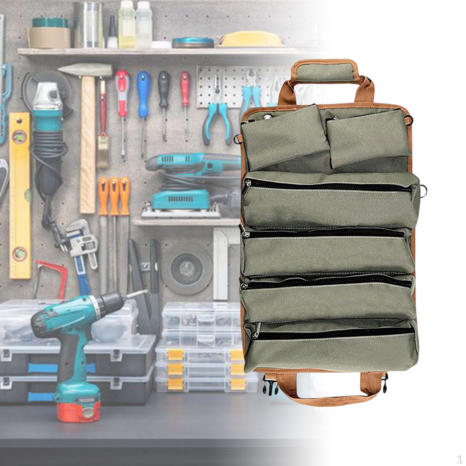 Tool Bag Roll up Maintenance with Zipper Lightweight Electrician Kit for Gifts
Tool Bag Roll up Maintenance with Zipper Lightweight Electrician Kit for Gifts