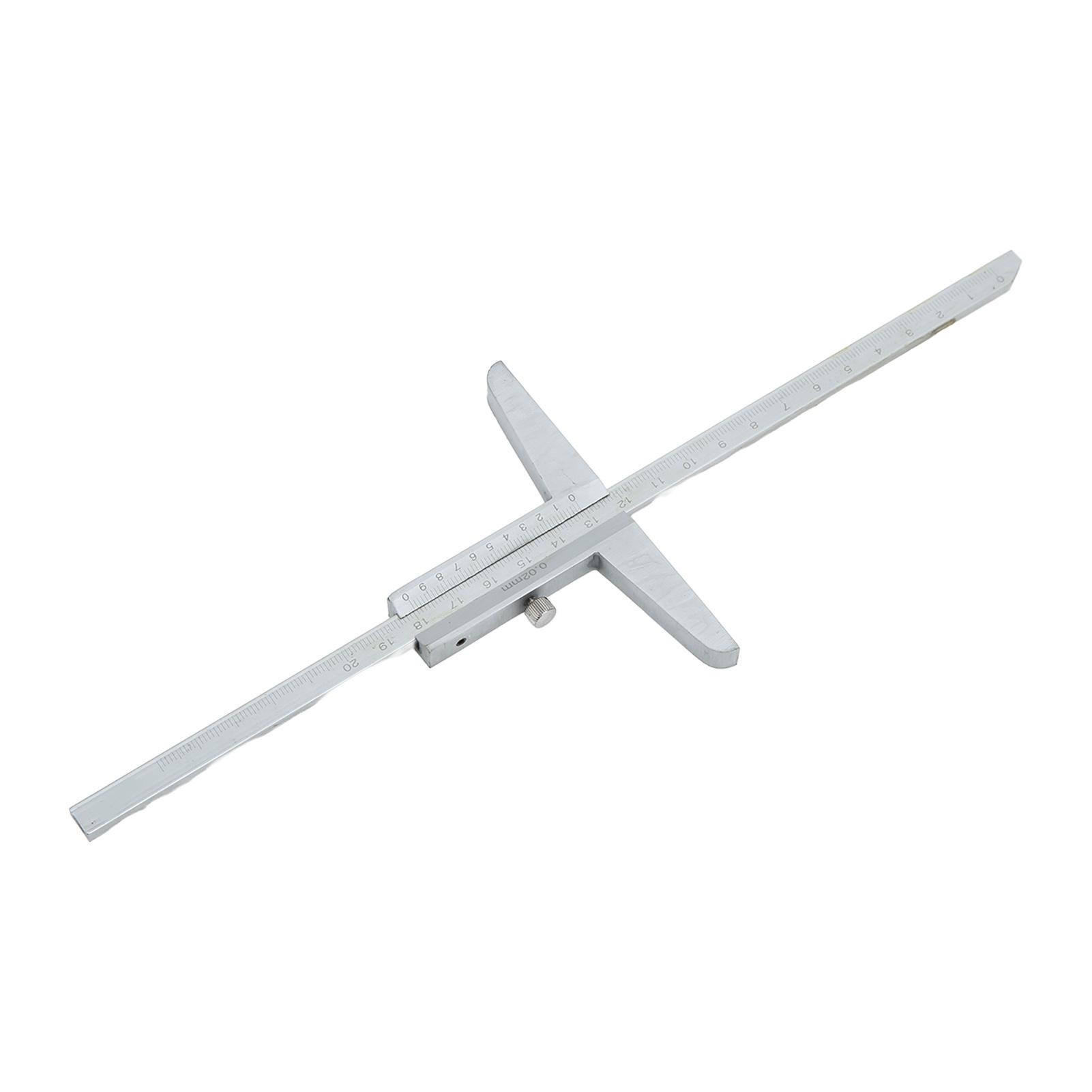 Глубиномер Материал: алюминиевый сплав Прозрачная шкала Легко считывается 0200мм07,9-дюймовый датчик дальности
Глубиномер Материал: алюминиевый сплав Прозрачная шкала Легко считывается 0200мм07,9-дюймовый датчик дальности