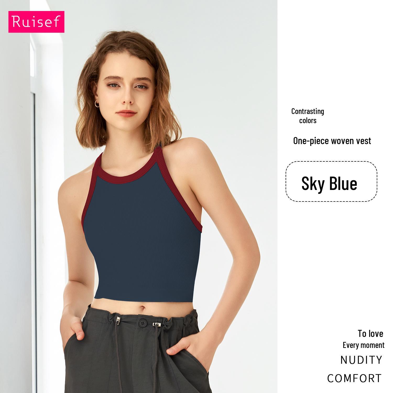 2025 Summer Color Block High-Elastic Women s Shockproof Sports Bra: Fixed Cup Yoga & Fitness Wear L
2025 Summer Color Block High-Elastic Women s Shockproof Sports Bra: Fixed Cup Yoga & Fitness Wear L