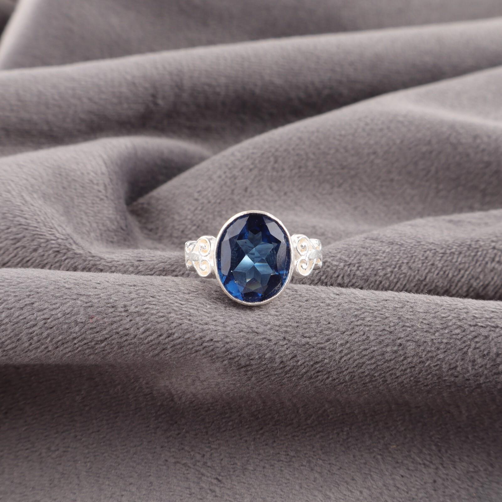 Лондонский голубой топаз драгоценный камень 925 стерлинговое серебро ювелирные изделия ручной работы дизайнерское кольцо RR-66-12 13
Лондонский голубой топаз драгоценный камень 925 стерлинговое серебро ювелирные изделия ручной работы дизайнерское кольцо RR-66-12 13