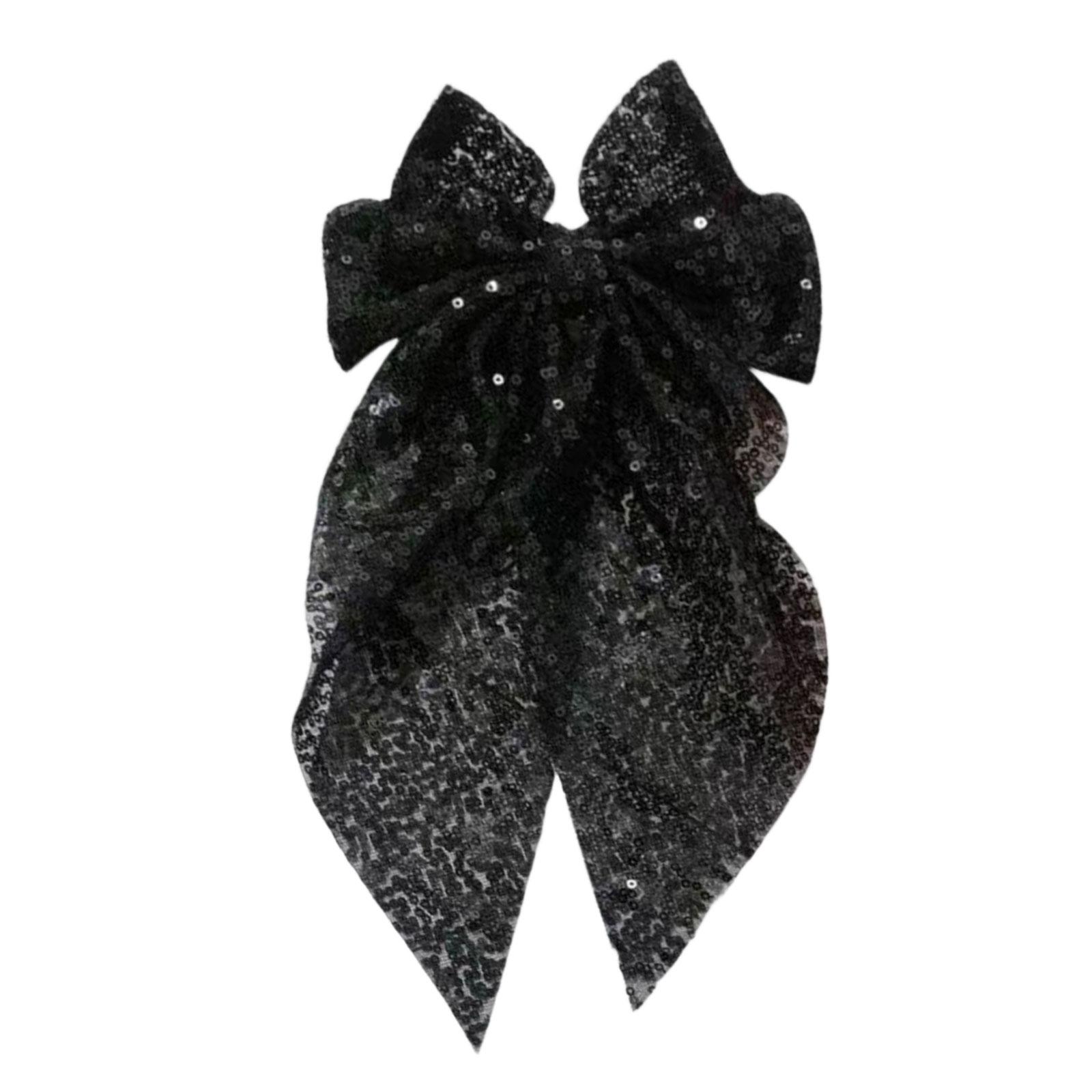 Sparkling Sequined Hair Bows Bowknot Hair Clip Styling Accessory for Adult Teens Party Wedding Ceremony Dressingup 6
Sparkling Sequined Hair Bows Bowknot Hair Clip Styling Accessory for Adult Teens Party Wedding Ceremony Dressingup 6