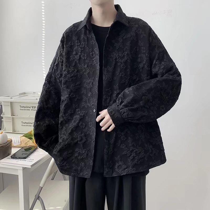 Мужская повседневная рубашка-куртка XXXL чёрный
Мужская повседневная рубашка-куртка XXXL чёрный