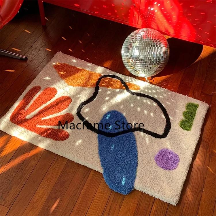 Geometric Pattern Flocking Carpet Korean-style Household Bathroom Absorbent Anti-slip Mat Living Room Entrance Mat 400MMx600MM
Geometric Pattern Flocking Carpet Korean-style Household Bathroom Absorbent Anti-slip Mat Living Room Entrance Mat 400MMx600MM