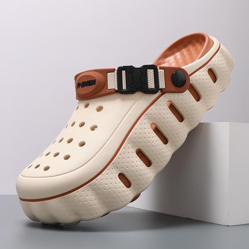 Summer New Style Men Anti-Slip Wearable Thick Bottom Sandals, Indoor Outdoor Sports Beach Shoes, Driving Eva Hole Shoes 40-41
Summer New Style Men Anti-Slip Wearable Thick Bottom Sandals, Indoor Outdoor Sports Beach Shoes, Driving Eva Hole Shoes 40-41