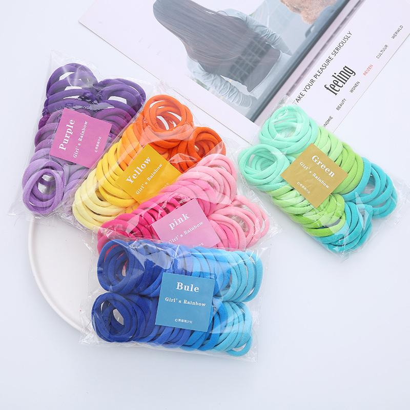 50Pcs/Set Women Girls 4.5CM Colorful Nylon Elastic Hair Bands Ponytail Holder Rubber Bands Scrunchie Headwear Hair Accessories
50Pcs/Set Women Girls 4.5CM Colorful Nylon Elastic Hair Bands Ponytail Holder Rubber Bands Scrunchie Headwear Hair Accessories