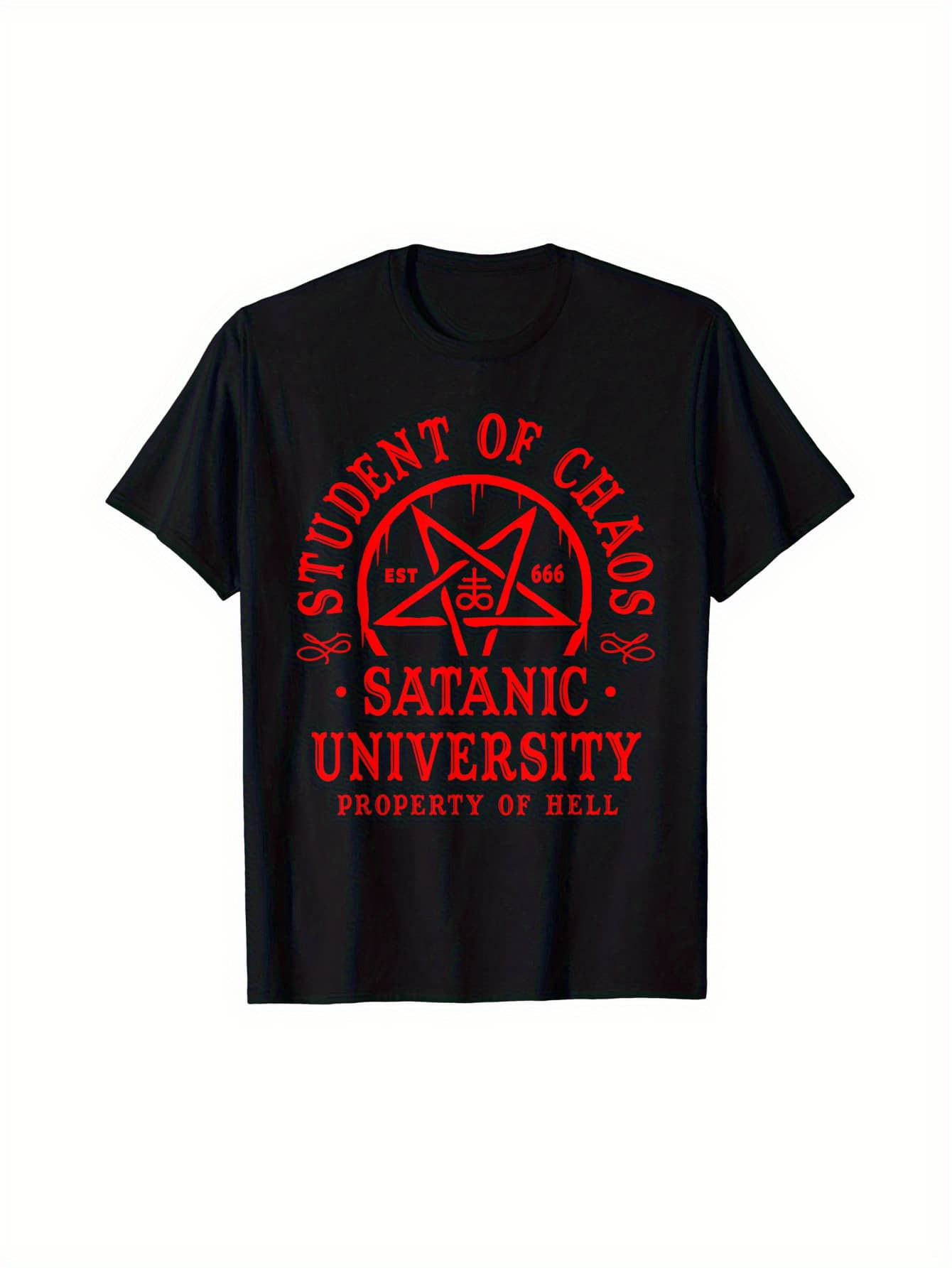 Mens Top TShirt Dark Style Gothic Red Symbol Letter TShirt 100 Cotton Short Sleeve Crew Neck Casual AllSeason Wear - Men s Su... 5XL різнокольоровий
Mens Top TShirt Dark Style Gothic Red Symbol Letter TShirt 100 Cotton Short Sleeve Crew Neck Casual AllSeason Wear - Men s Su... 5XL різнокольоровий