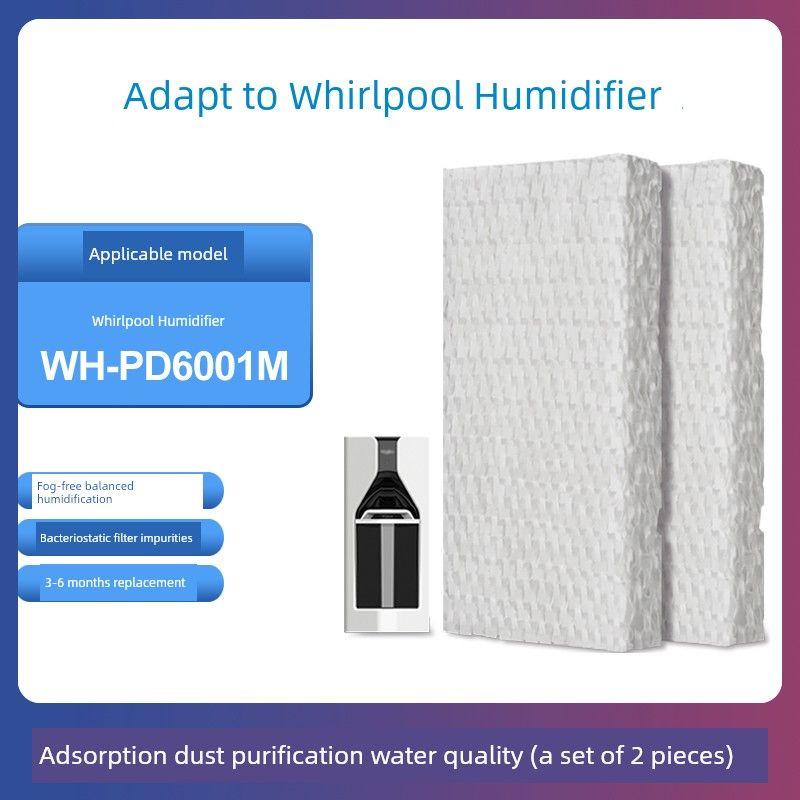 Adapted to Whirlpool WA-2801FZ/3501/5001/5101s/7001fk Filter Element Haze Removal Aldehyde Removal Strainer Wh-Pd6001M Humidification Filter (Pack of Two)
Adapted to Whirlpool WA-2801FZ/3501/5001/5101s/7001fk Filter Element Haze Removal Aldehyde Removal Strainer Wh-Pd6001M Humidification Filter (Pack of Two)