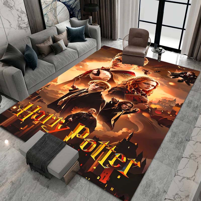 3D Printed Harry Potter Classic Fantasy Adventure Movie Theme Rug, Bedroom Living Room Play Mat 60x90cm
3D Printed Harry Potter Classic Fantasy Adventure Movie Theme Rug, Bedroom Living Room Play Mat 60x90cm