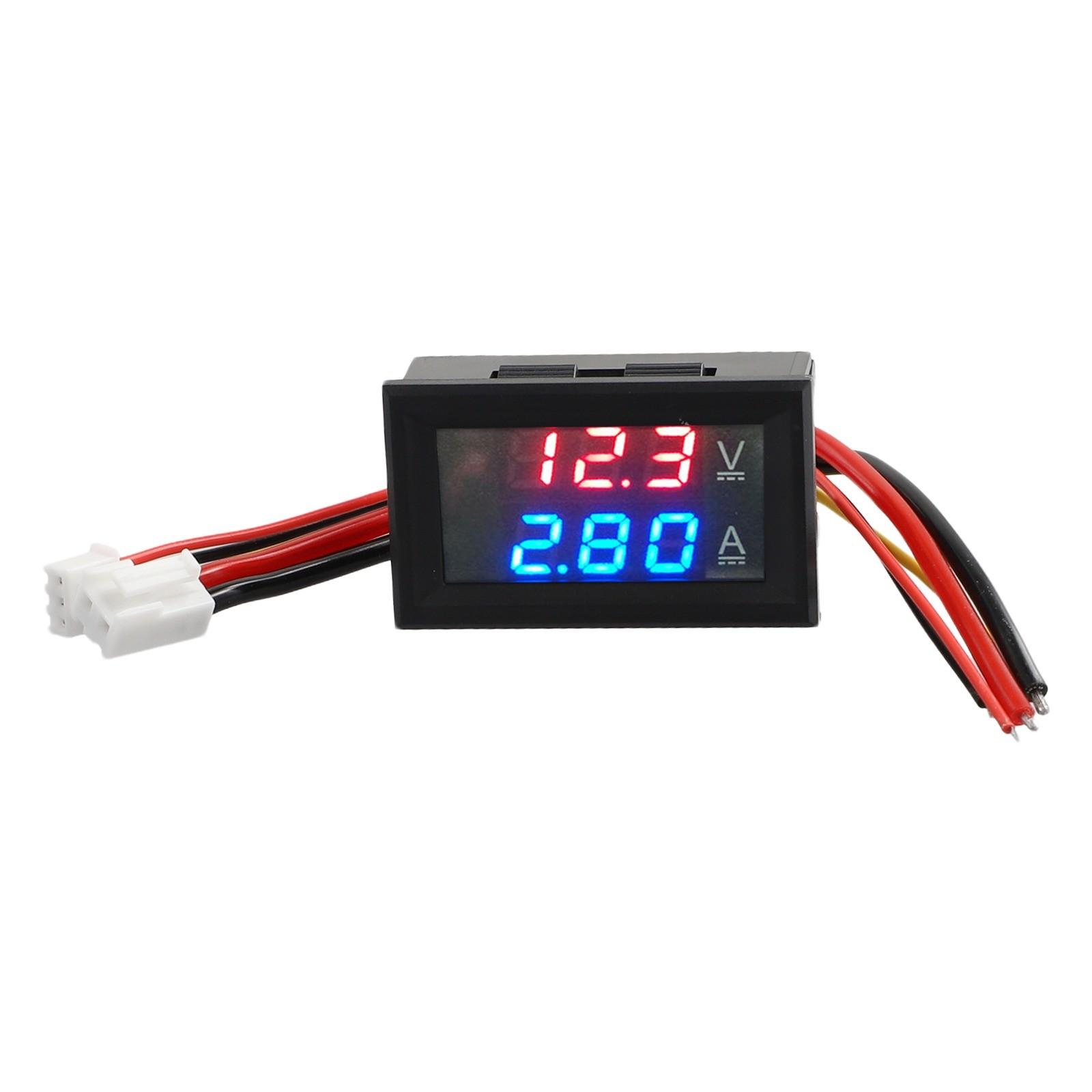 Dual LED Digital Voltmeter Ammeter High-quality Materials 48 X 29 X 21 Mm DC 0-100V-10A
Dual LED Digital Voltmeter Ammeter High-quality Materials 48 X 29 X 21 Mm DC 0-100V-10A