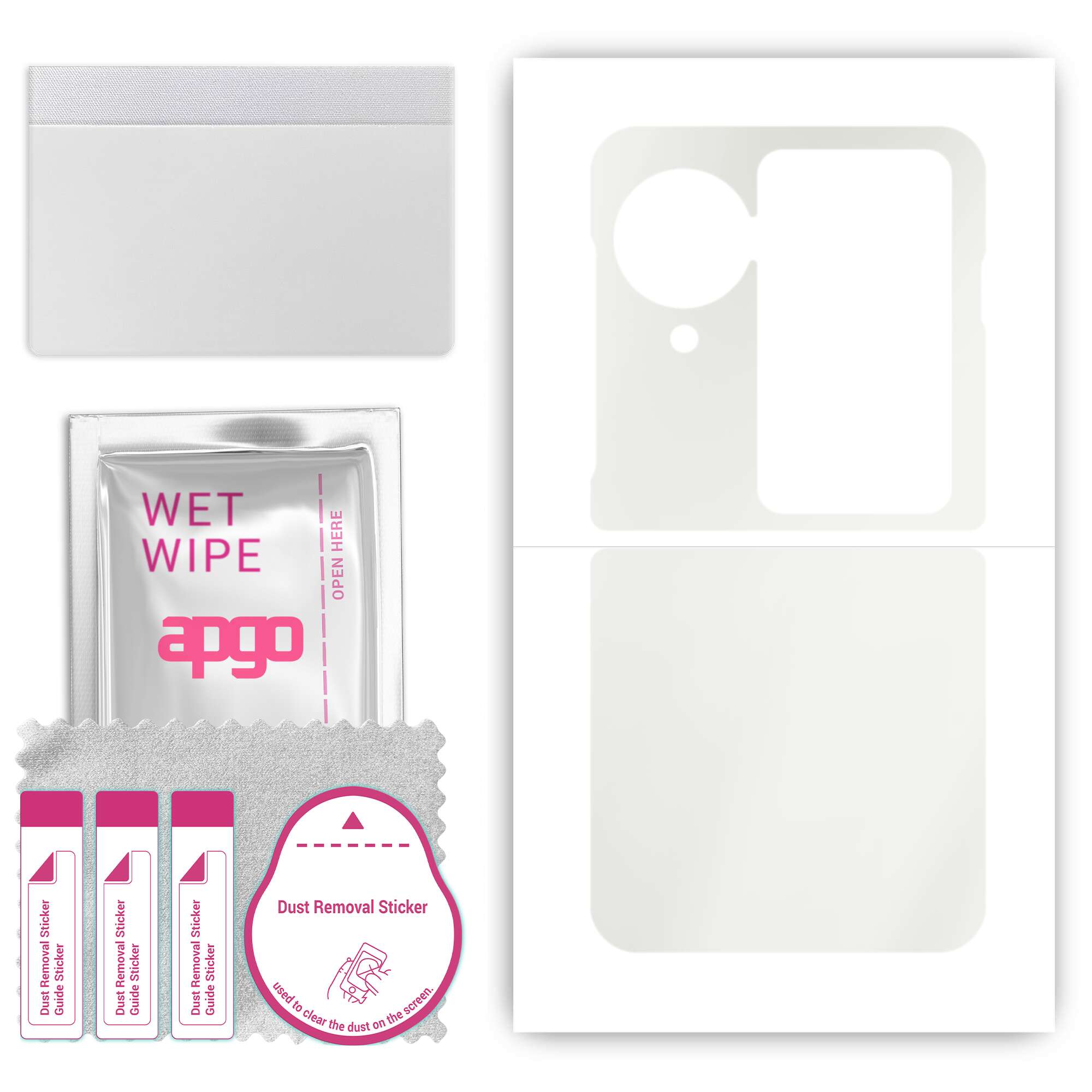 apgo MATTE Protective Skin Sticker для задньої панелі, сумісної з Oppo Find N3 Flip, обгорткова плівка, гідрогелева плівка, гнучкий, м’який ТПУ з позиціонуючим шаром
apgo MATTE Protective Skin Sticker для задньої панелі, сумісної з Oppo Find N3 Flip, обгорткова плівка, гідрогелева плівка, гнучкий, м’який ТПУ з позиціонуючим шаром