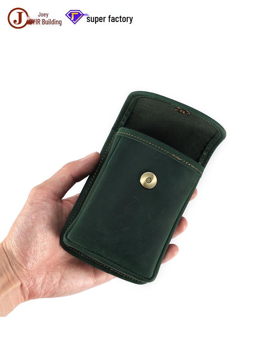 Men s Genuine Leather Retro Waist Bag: Multi-functional Coin Purse & Mini Storage
Men s Genuine Leather Retro Waist Bag: Multi-functional Coin Purse & Mini Storage
