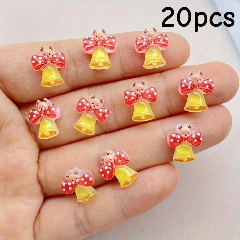 20 pieces of kawaii resin nail art charm - mini colorful cartoon Santa Claus, bells, cookies, bears, snowmen, Christmas trees, D
20 pieces of kawaii resin nail art charm - mini colorful cartoon Santa Claus, bells, cookies, bears, snowmen, Christmas trees, D