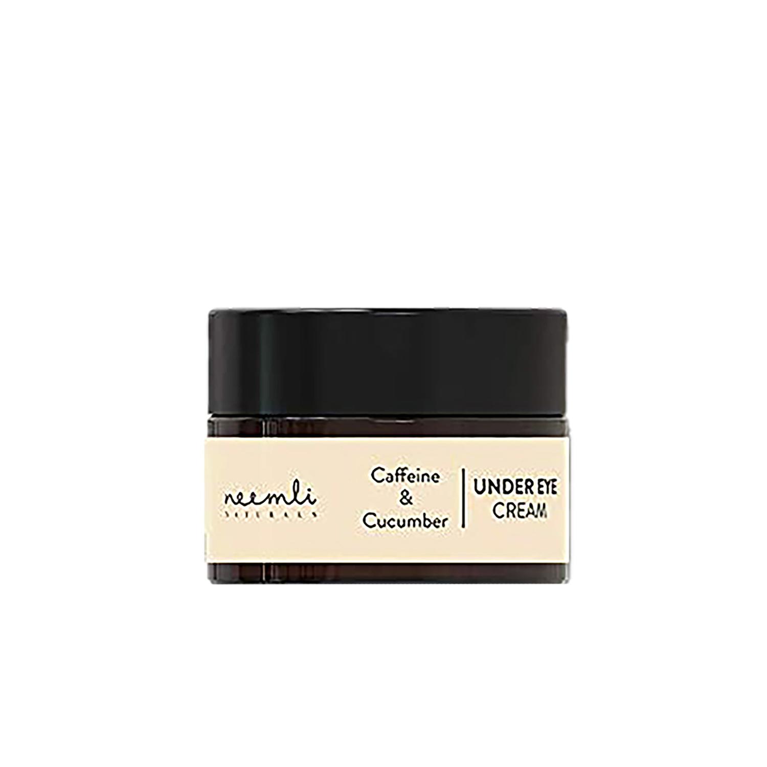 Neemli Naturals Крем для кожи вокруг глаз с кофеином и огурцом уменьшает темные круги 0,5 унции 0.5 Ounce
Neemli Naturals Крем для кожи вокруг глаз с кофеином и огурцом уменьшает темные круги 0,5 унции 0.5 Ounce