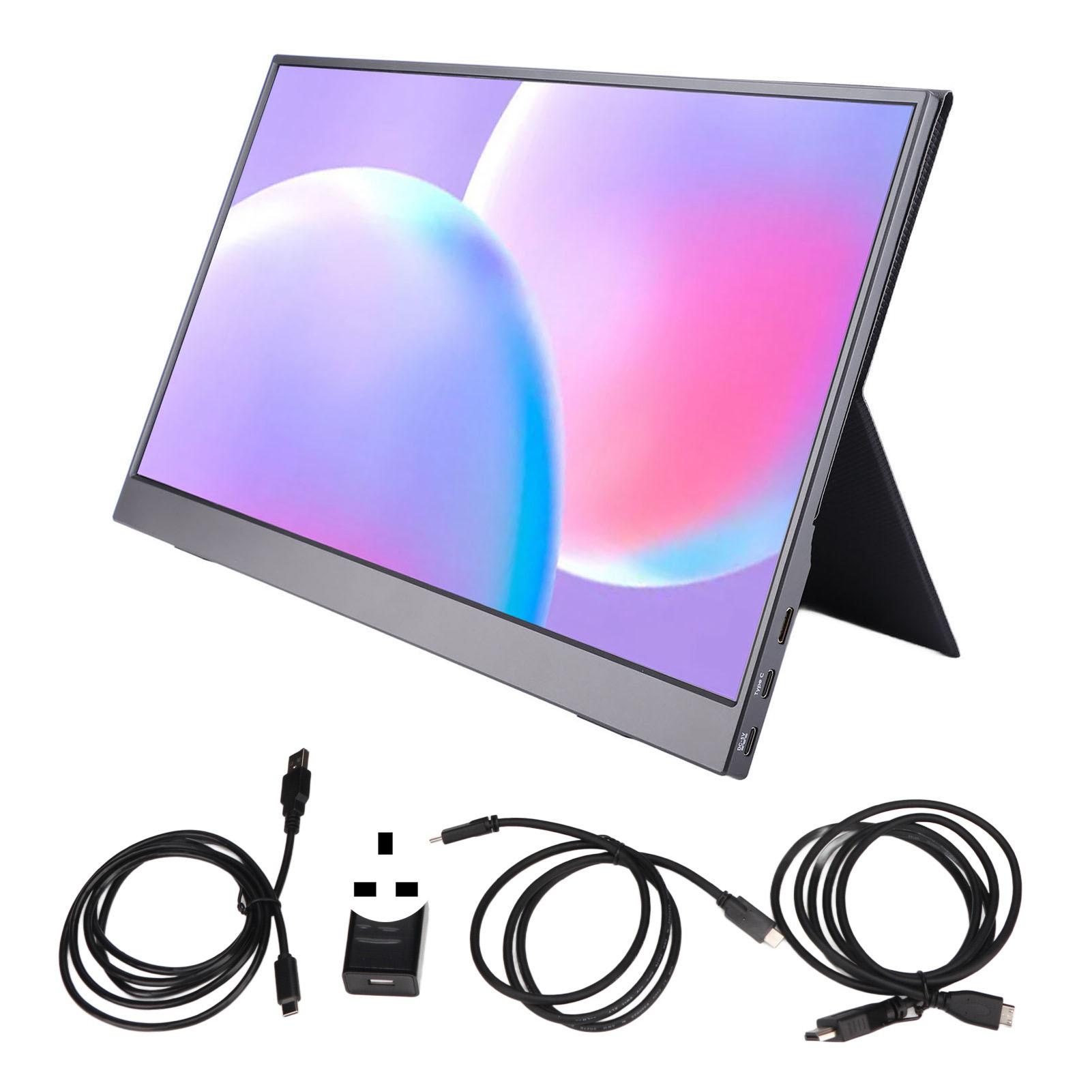 15,6-дюймовый дисплей компьютера FHD с мультимедийным интерфейсом HD Type C 178 градусов 1080P IPS портативный EU Plug
15,6-дюймовый дисплей компьютера FHD с мультимедийным интерфейсом HD Type C 178 градусов 1080P IPS портативный EU Plug