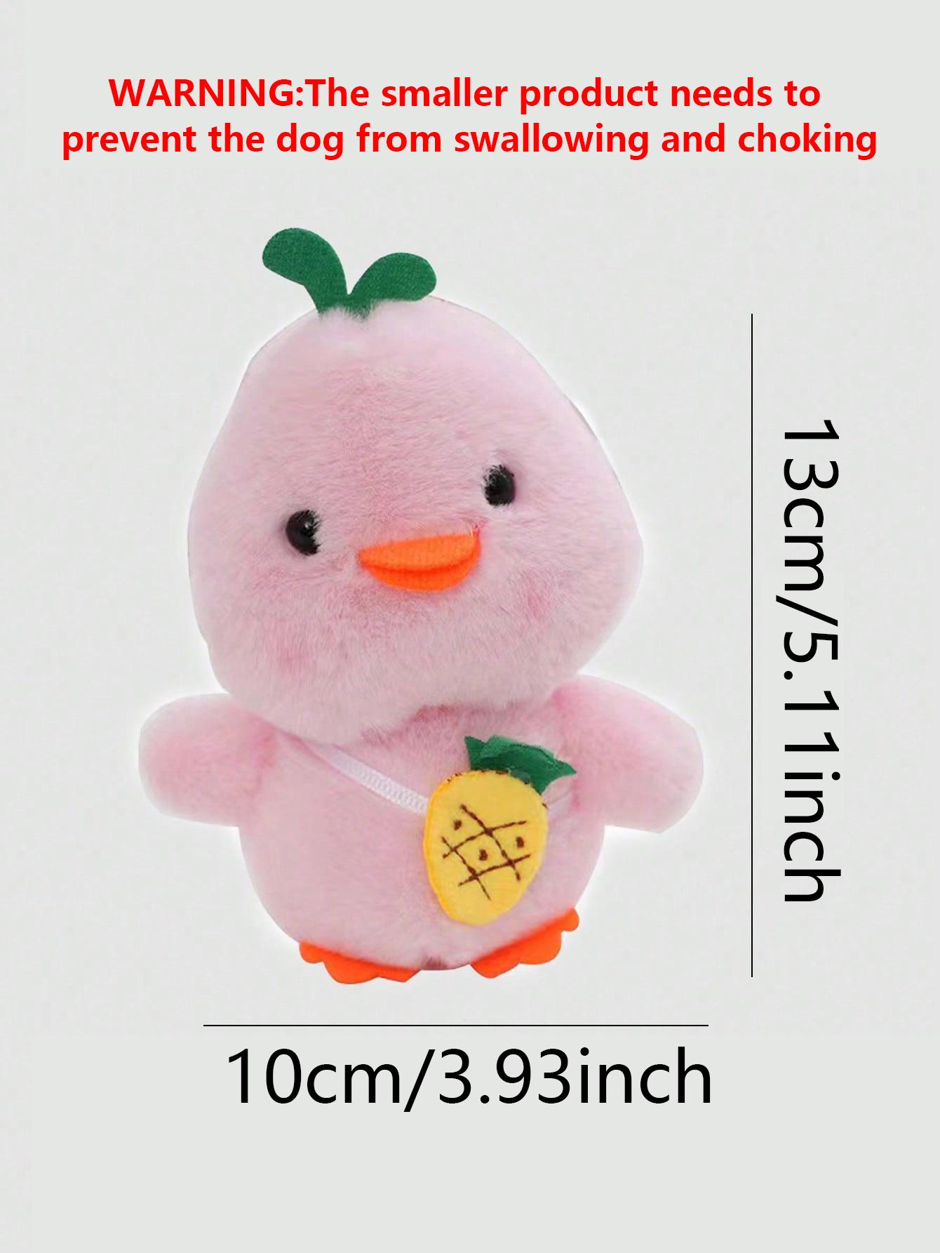 1 Plush Fruit Duck Shaped Pet Plush Toy - Durable Puppy Plush Toy, Suitable for Puppy Daily Interactive Pick up Games білий
1 Plush Fruit Duck Shaped Pet Plush Toy - Durable Puppy Plush Toy, Suitable for Puppy Daily Interactive Pick up Games білий