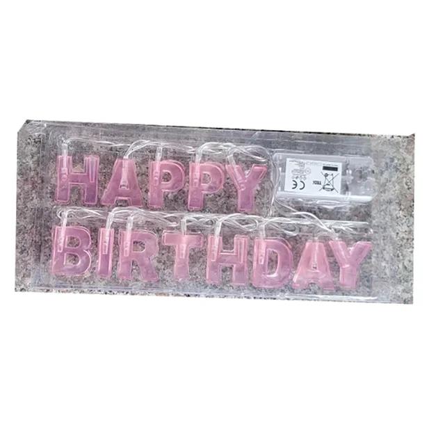 С днем рождения, разноцветные светодиодные гирлянды в форме букв, работающие от батареек, товары для декора на день рождения
С днем рождения, разноцветные светодиодные гирлянды в форме букв, работающие от батареек, товары для декора на день рождения