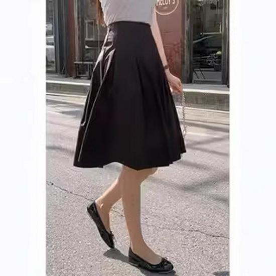 Black Pleated Midi Skirt: Women s A-line Casual Swing for Spring & Autumn - Petite Sizes Available L білий
Black Pleated Midi Skirt: Women s A-line Casual Swing for Spring & Autumn - Petite Sizes Available L білий