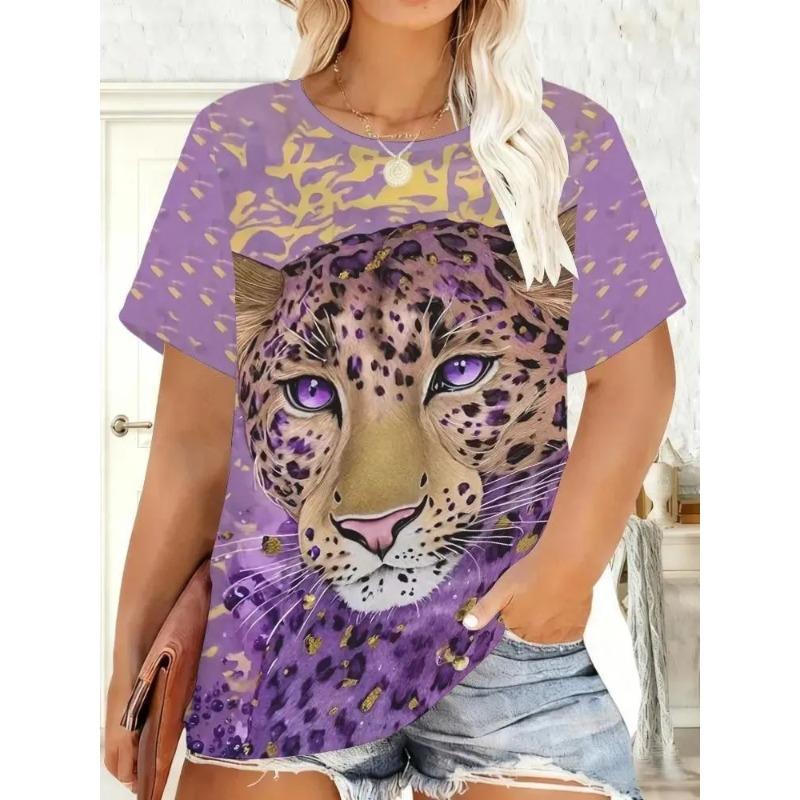 3D Printed Summer Fashion Women s T-shirt Breathable Casual Versatile 6XL
3D Printed Summer Fashion Women s T-shirt Breathable Casual Versatile 6XL