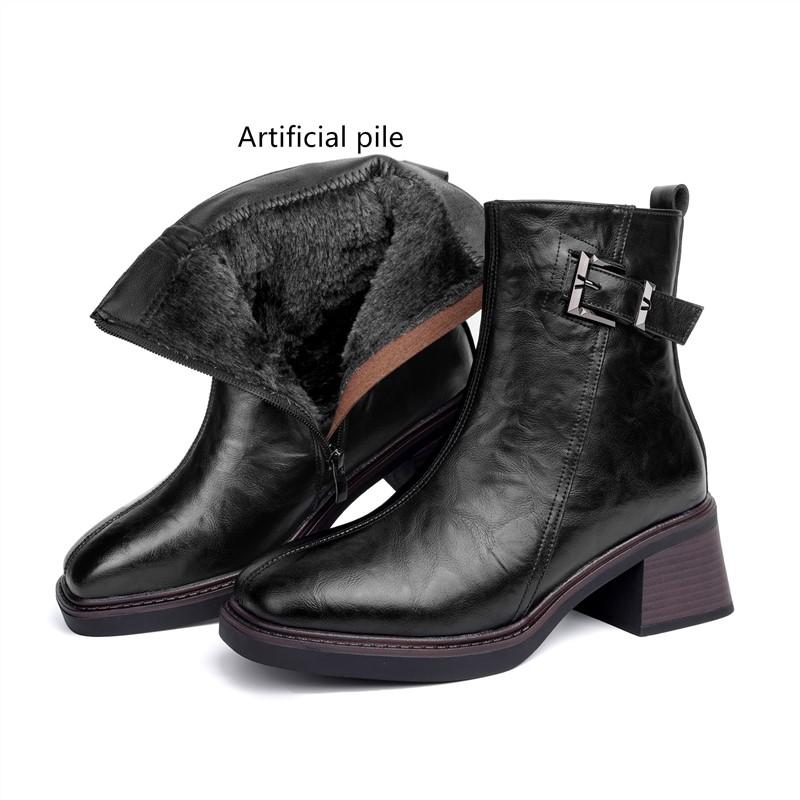 Fashion AIYUQI Women Ankle Boots Square Toe 2025 New Genuine Leather Vintage Women Ankle Boots British Style High Heel Booties Women 41
Fashion AIYUQI Women Ankle Boots Square Toe 2025 New Genuine Leather Vintage Women Ankle Boots British Style High Heel Booties Women 41