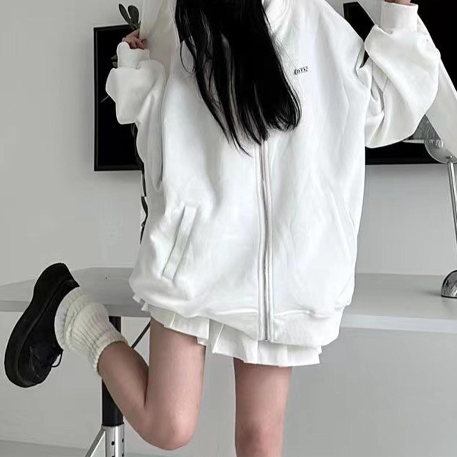 Кардиган с капюшоном, мужская осенняя толстовка с капюшоном, однотонная одежда с бархатной молнией, свободная куртка, мужская осенне-зимняя спортивная одежда L белый
Кардиган с капюшоном, мужская осенняя толстовка с капюшоном, однотонная одежда с бархатной молнией, свободная куртка, мужская осенне-зимняя спортивная одежда L белый