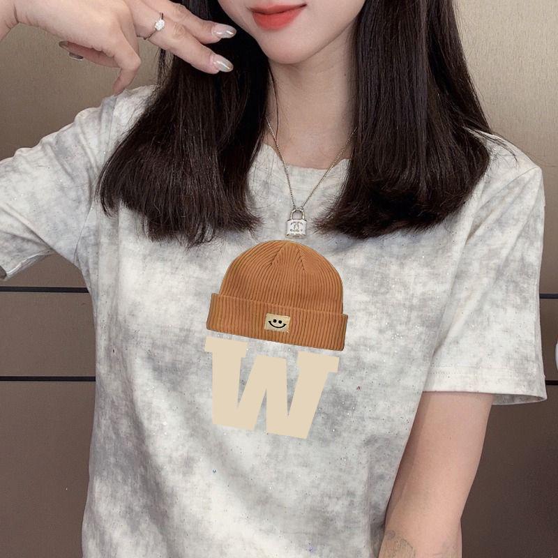 Sequin Print Slimming Short Sleeve T-Shirt - Women s High-End Fashionable Petite Top for Summer XL (Recommended 115-130 lbs)
Sequin Print Slimming Short Sleeve T-Shirt - Women s High-End Fashionable Petite Top for Summer XL (Recommended 115-130 lbs)