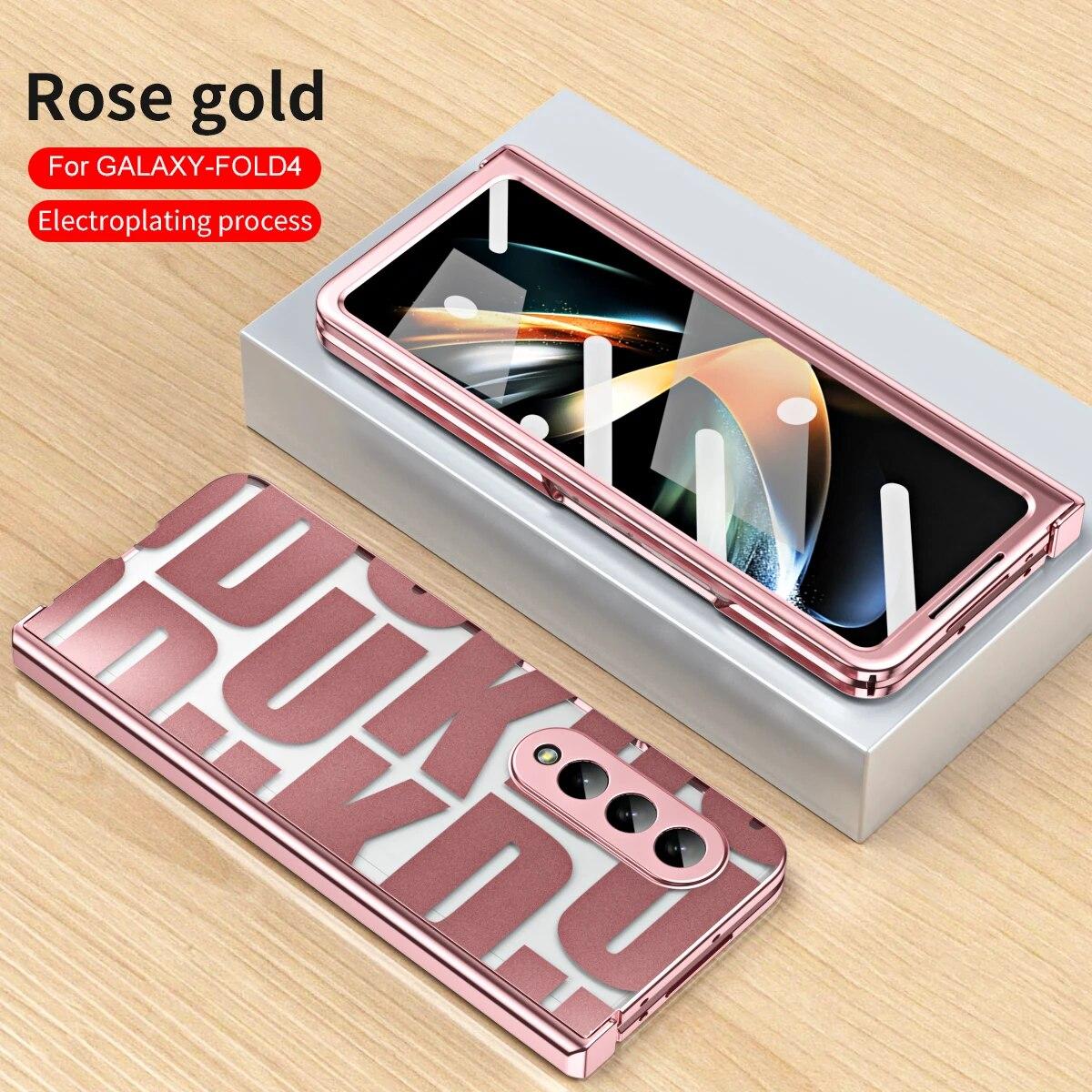 Роскошный прозрачный чехол на шарнирах для Samsung Galaxy Z Fold 5 4 3 2, чехол с защитной крышкой экрана для Fold4 Fold3 Fold5 For Galaxy Z Fold 5 розовый
Роскошный прозрачный чехол на шарнирах для Samsung Galaxy Z Fold 5 4 3 2, чехол с защитной крышкой экрана для Fold4 Fold3 Fold5 For Galaxy Z Fold 5 розовый
