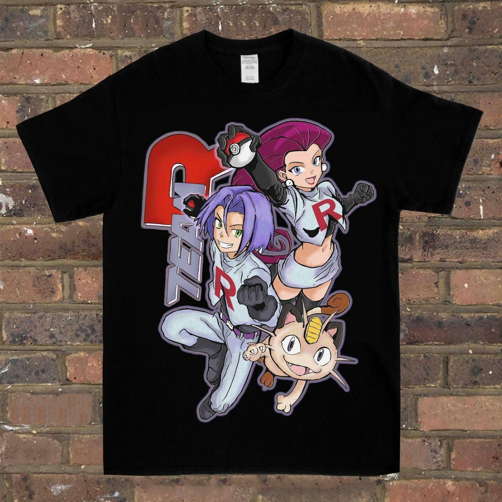 Команда Rocket Tee Pokemon Футболка Черный Шик Летний Tee Мультфильм Мягкий Повседневный O Neck Tee
Команда Rocket Tee Pokemon Футболка Черный Шик Летний Tee Мультфильм Мягкий Повседневный O Neck Tee