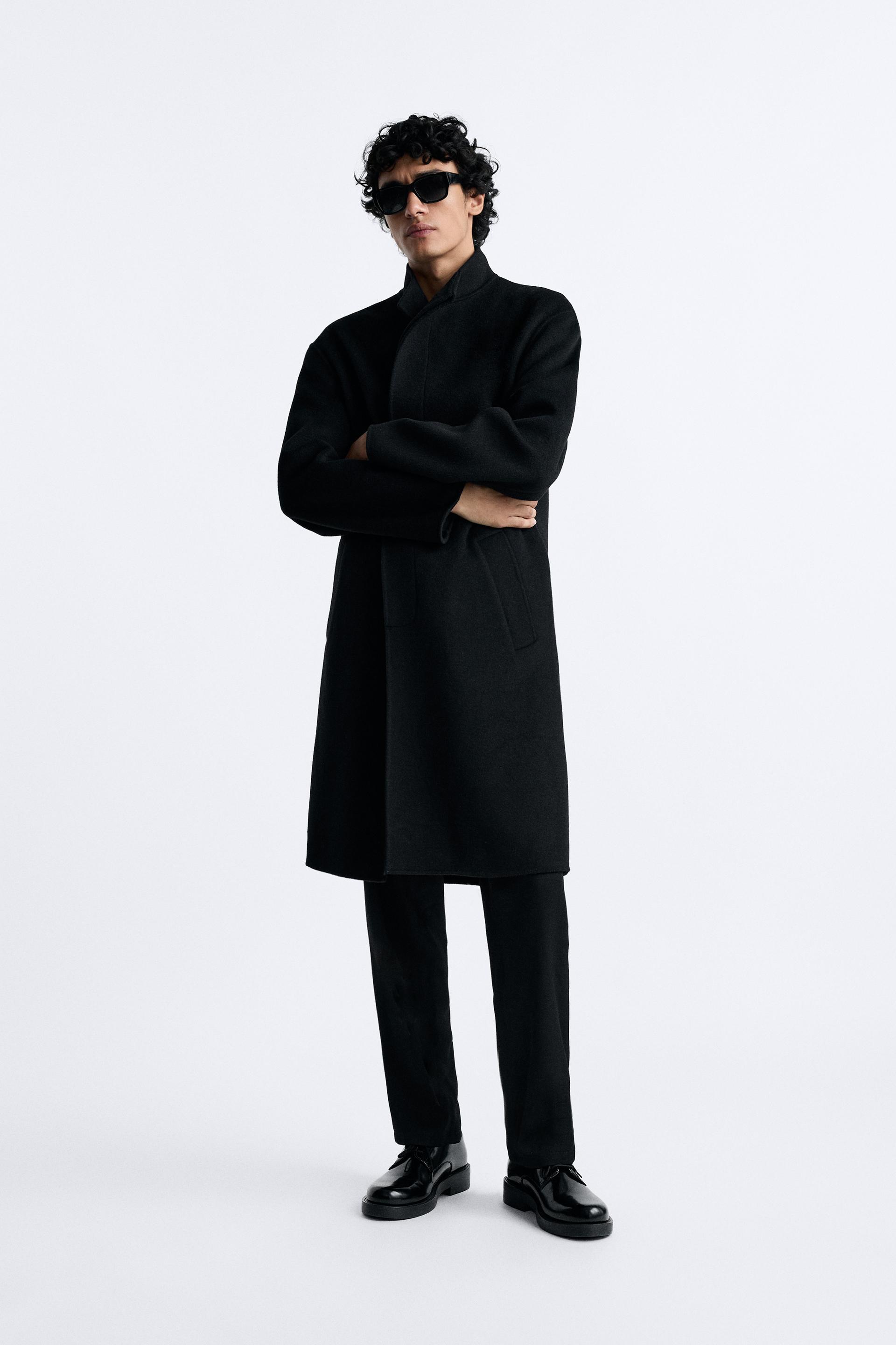 ДВУСТОРОННЕЕ ПАЛЬТО ИЗ 100% ШЕРСТИ 
ДВУСТОРОННЕЕ ПАЛЬТО ИЗ 100% ШЕРСТИ