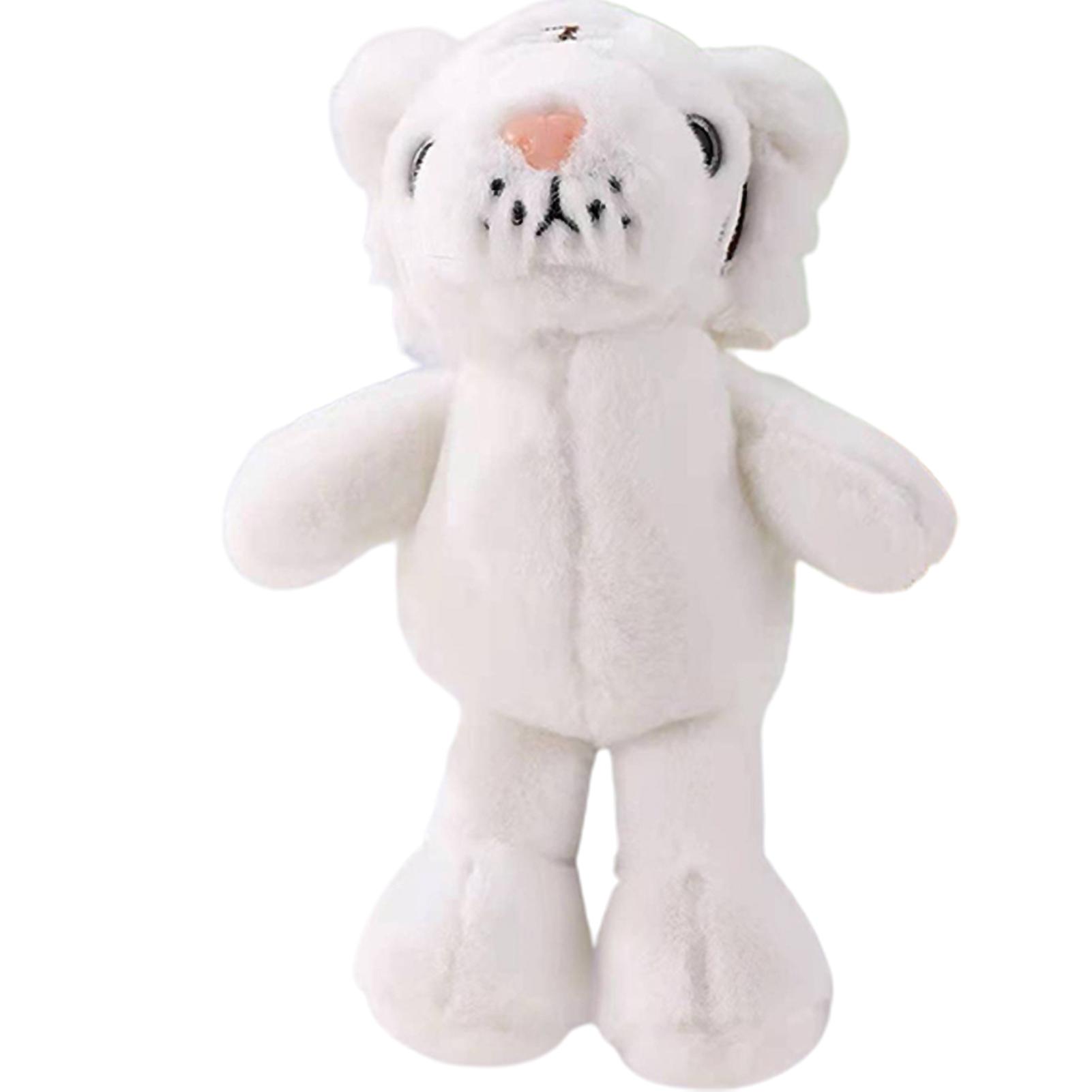 Animal Keychain Plush Pendant With Ring Cartoon Tiger Hanging Key Ring Decor Gift For Kids Adults 15cm білий
Animal Keychain Plush Pendant With Ring Cartoon Tiger Hanging Key Ring Decor Gift For Kids Adults 15cm білий