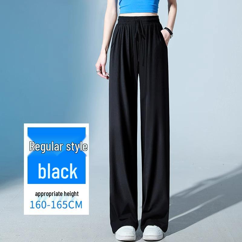 Маленькие летние брюки с высокой талией, вертикальной полоской, из ледяного шелка, с широкими штанинами, для защиты от солнца M (recommended 96-105 lbs)
Маленькие летние брюки с высокой талией, вертикальной полоской, из ледяного шелка, с широкими штанинами, для защиты от солнца M (recommended 96-105 lbs)