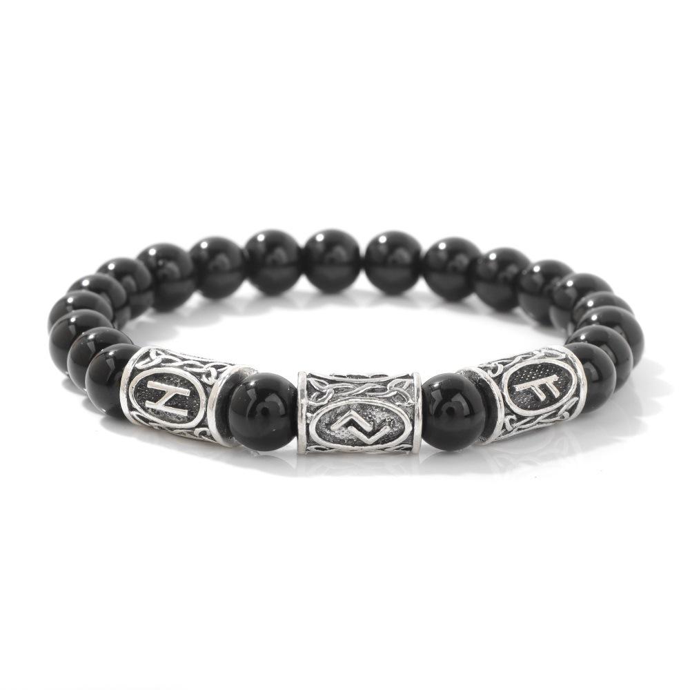 Noter Mantra Bracelet For Men 6mm Howlite Lava Tiger Eyes Beads Braslet Viking Accessories Pulseras Para Hombre Tibet Braclet
Noter Mantra Bracelet For Men 6mm Howlite Lava Tiger Eyes Beads Braslet Viking Accessories Pulseras Para Hombre Tibet Braclet