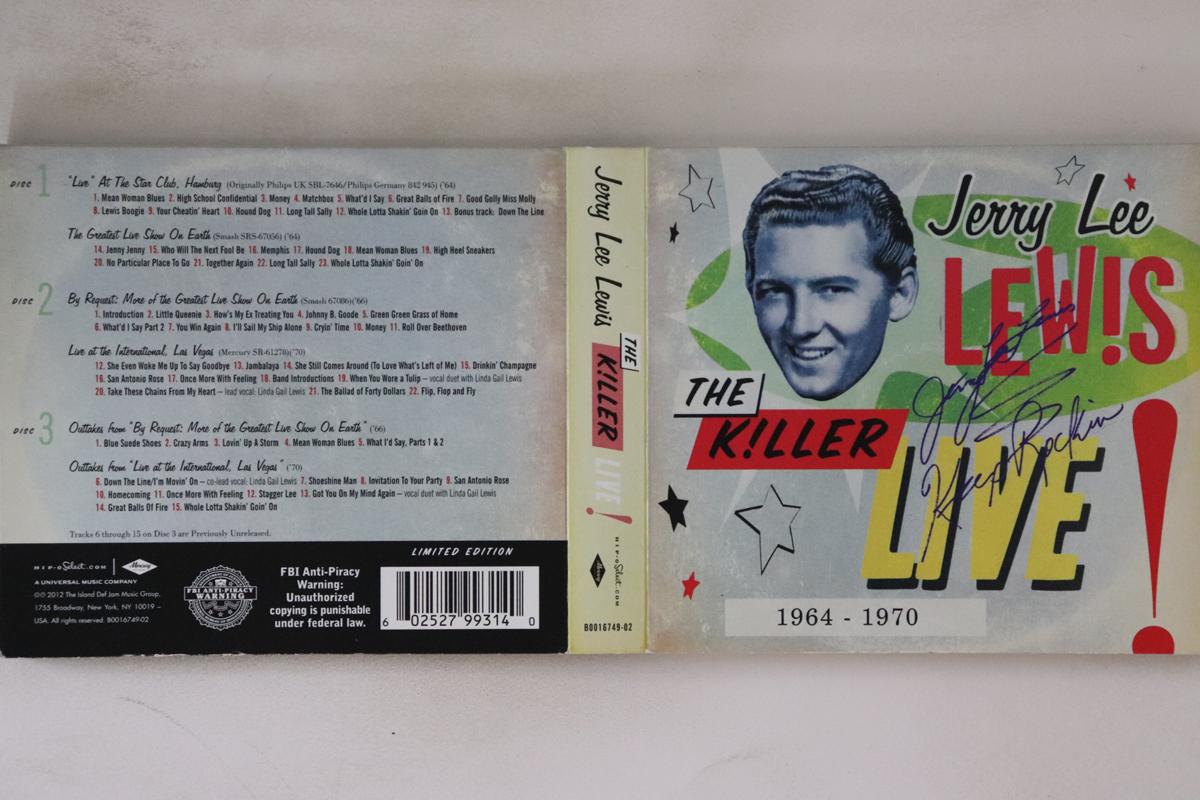 CD JERRY LEE LEWIS Killer Live 1964 1970 B001674902 HIPO SELECT 2012 US Rock Used
CD JERRY LEE LEWIS Killer Live 1964 1970 B001674902 HIPO SELECT 2012 US Rock Used