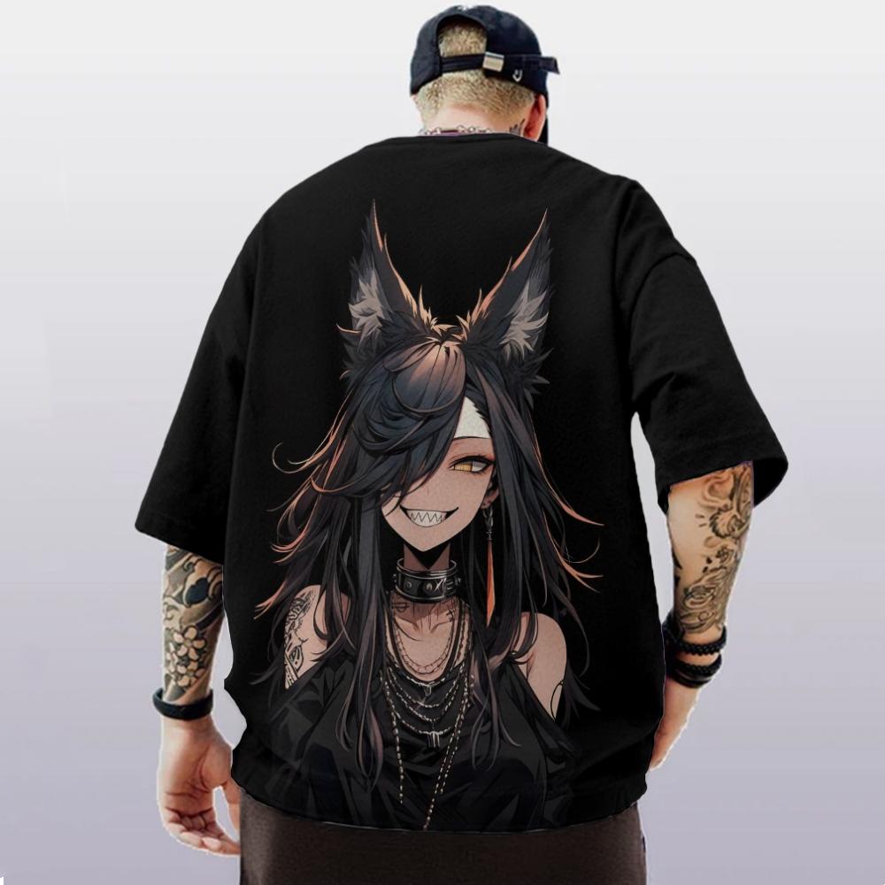 3D Cat Girl Printed Men s T-shirt 5XL
3D Cat Girl Printed Men s T-shirt 5XL