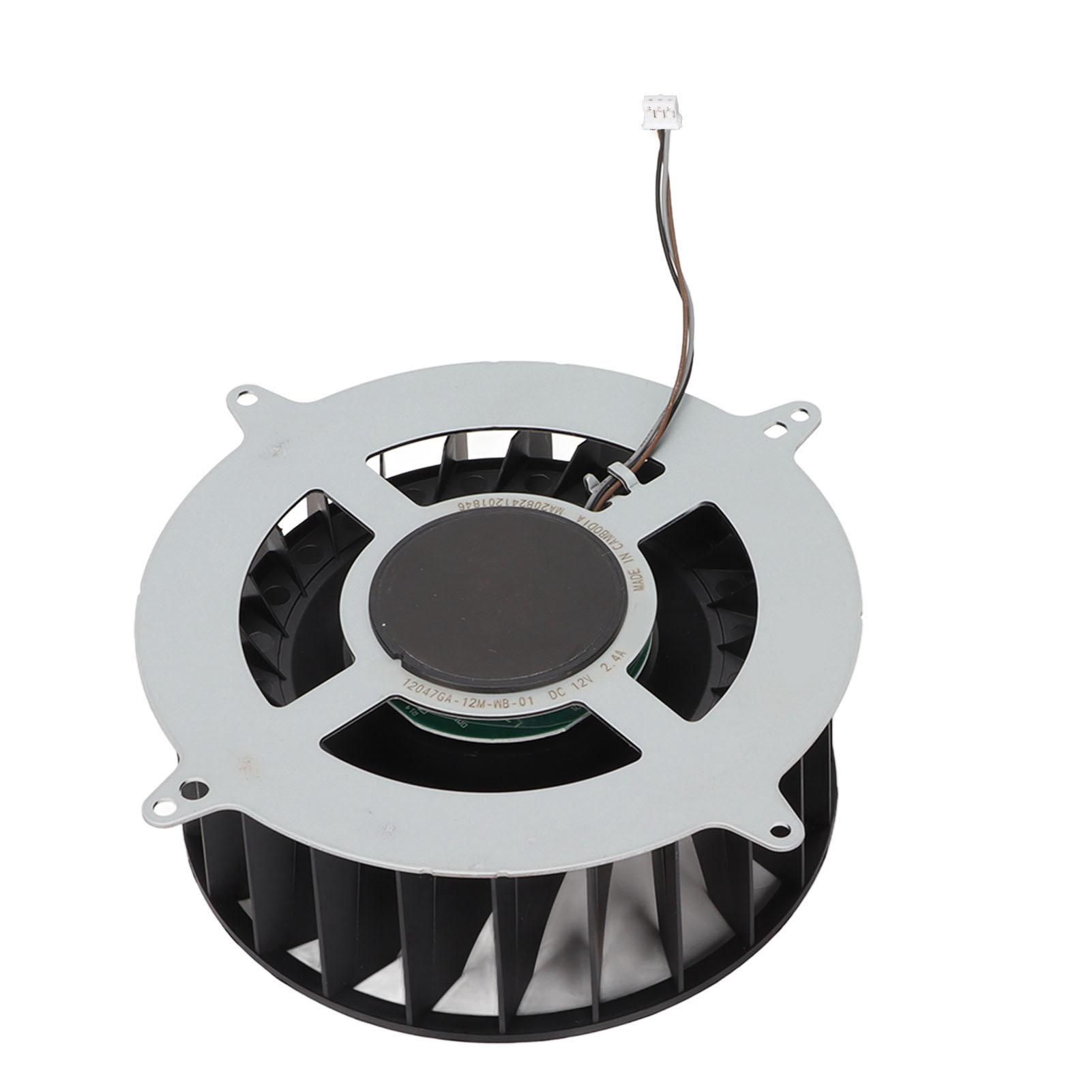 Computer Cooling Fan 23 Leaves 3 Pin DC 12V 2.4A Replacement Computer CPU Cooling Fan for PS5
Computer Cooling Fan 23 Leaves 3 Pin DC 12V 2.4A Replacement Computer CPU Cooling Fan for PS5
