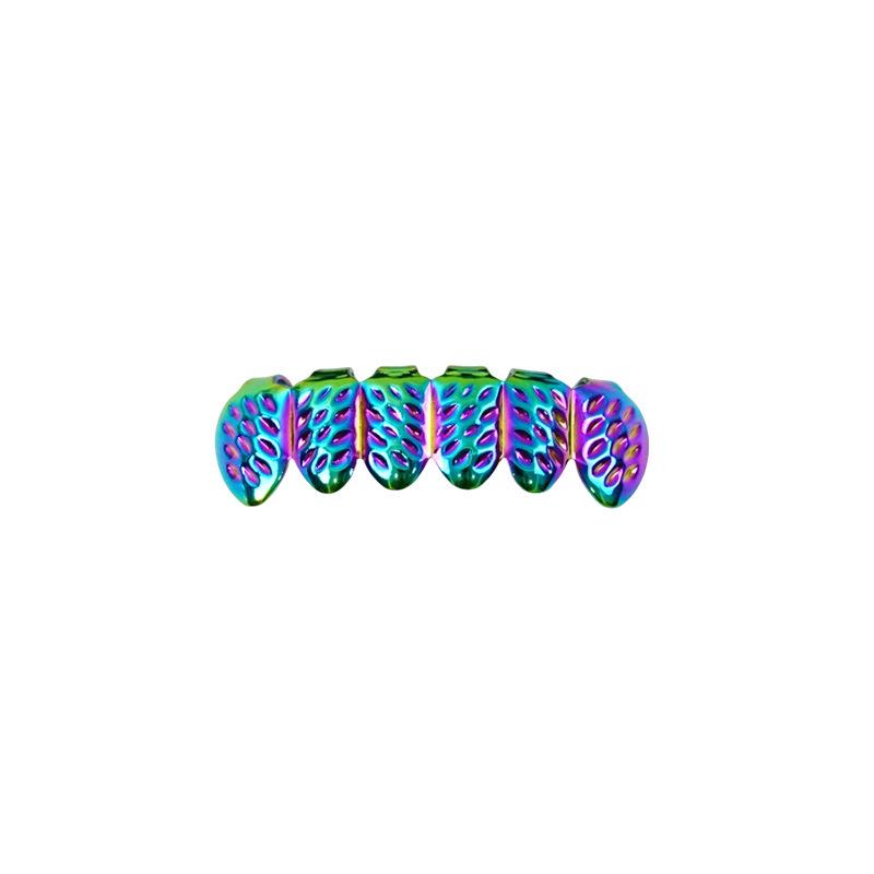 Personalized Rainbow Metal Teeth Jewelry for Rap & Nightclub Performance
Personalized Rainbow Metal Teeth Jewelry for Rap & Nightclub Performance