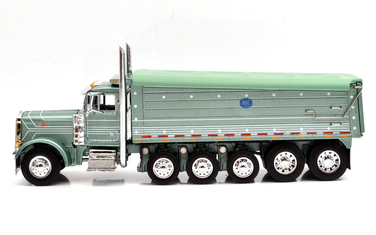 Firstgear 1/64 DCP DIE-CAST PROMOTIONS 164 SCALE PETERBILT 379 WITH 5-AXLE MAC DUMP BODY (GREEN)
Firstgear 1/64 DCP DIE-CAST PROMOTIONS 164 SCALE PETERBILT 379 WITH 5-AXLE MAC DUMP BODY (GREEN)