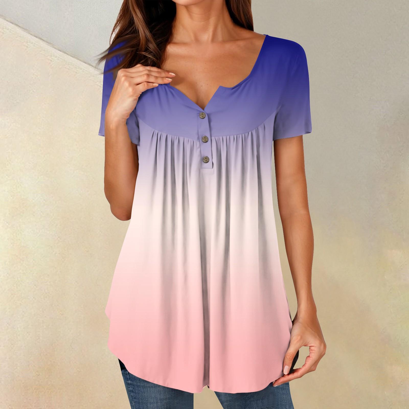 Женские туники, топы, нарядные, повседневные, летние, рубашки с коротким рукавом, свободный крой, плиссированный топ в стиле бохо XXXL розовый
Женские туники, топы, нарядные, повседневные, летние, рубашки с коротким рукавом, свободный крой, плиссированный топ в стиле бохо XXXL розовый